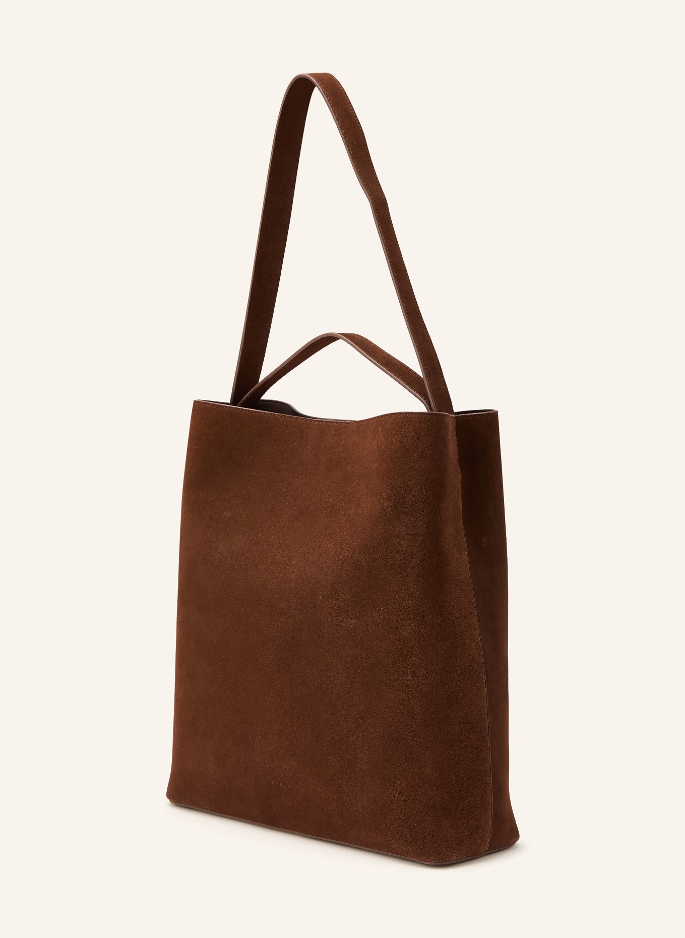 AESTHER EKME Schoudertas SAC TOTE: MARRON FONCÉ