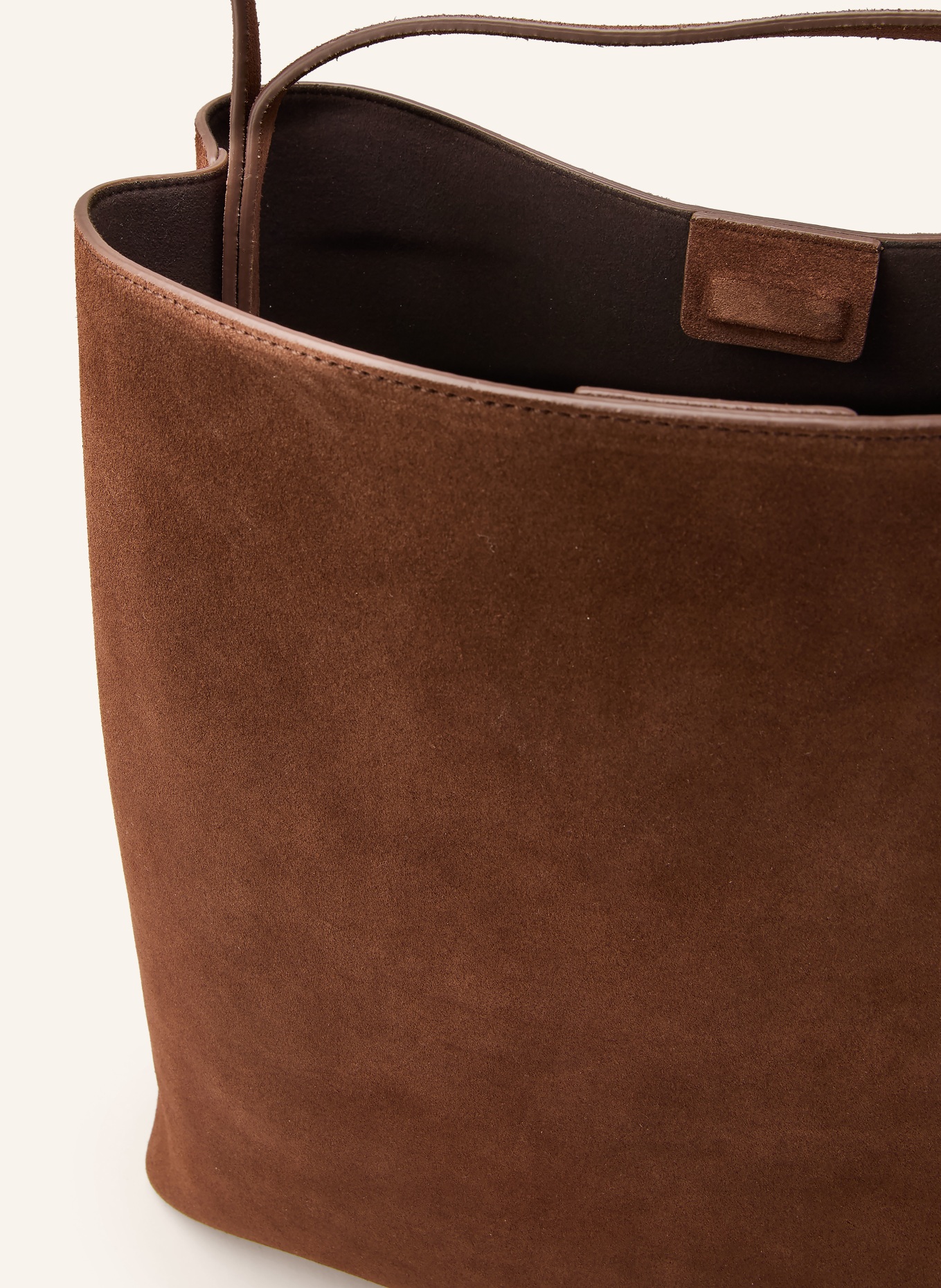 AESTHER EKME Schoudertas SAC TOTE: MARRON FONCÉ