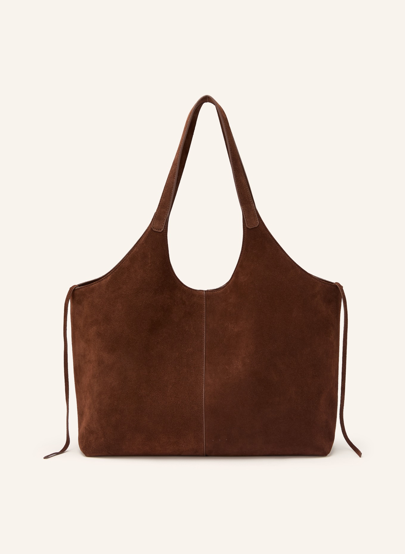 AESTHER EKME Shopper CABAS SUPPLE XL: BROWN