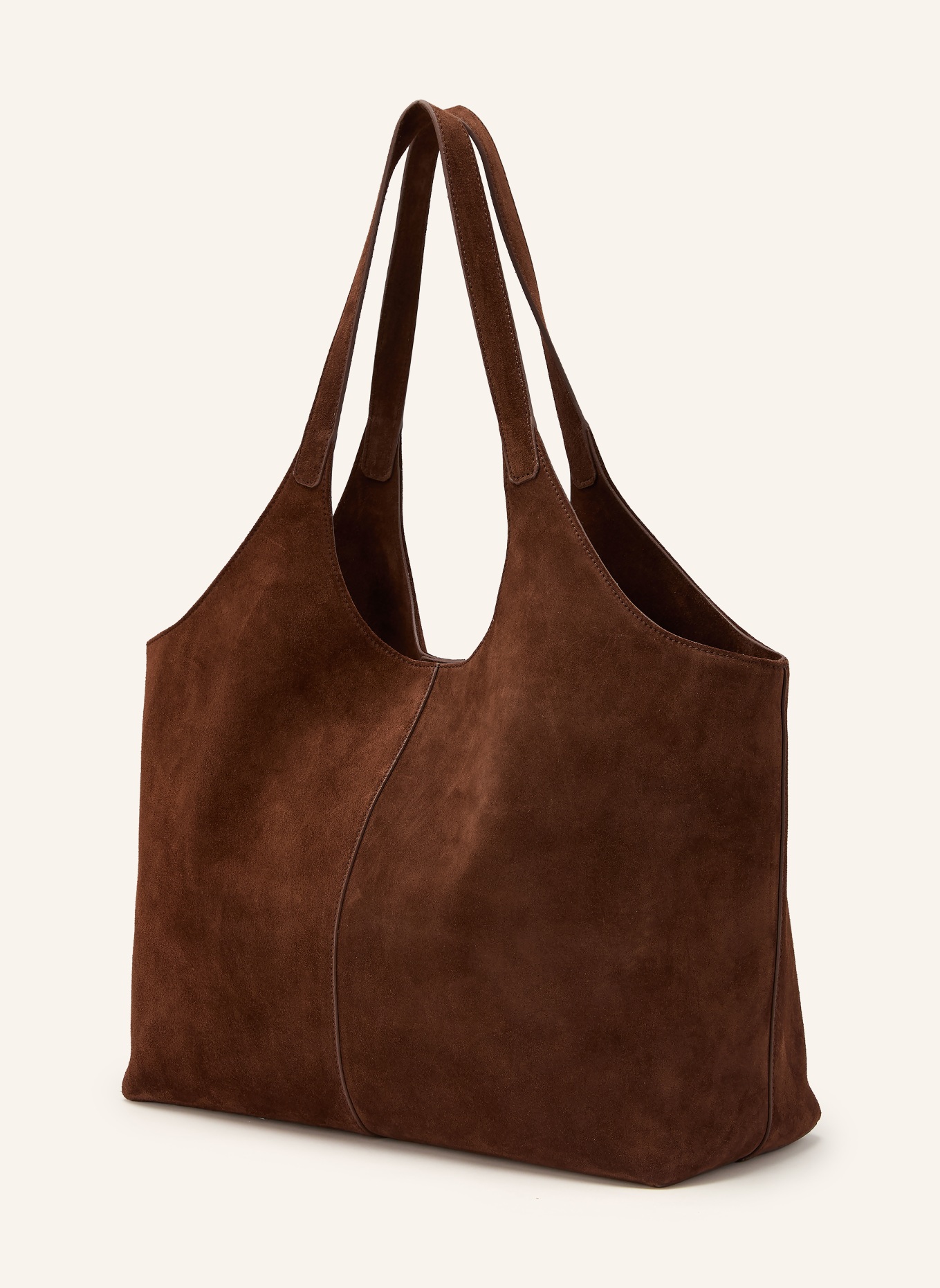 AESTHER EKME Shopper CABAS SUPPLE XL: BROWN
