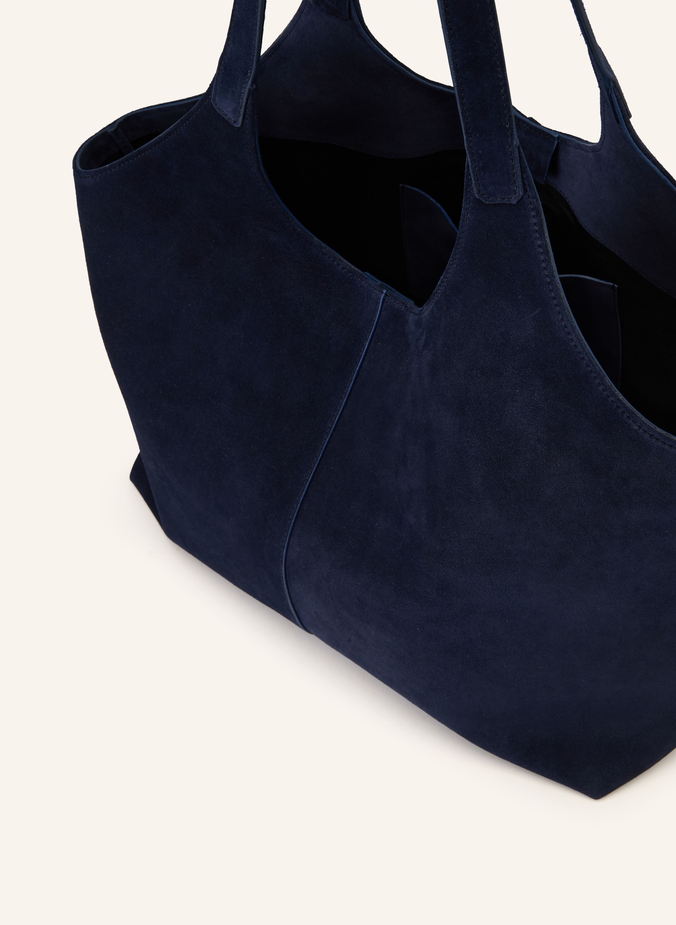 AESTHER EKME Sac cabas CABAS SUPPLE XL: BLEU FONCÉ