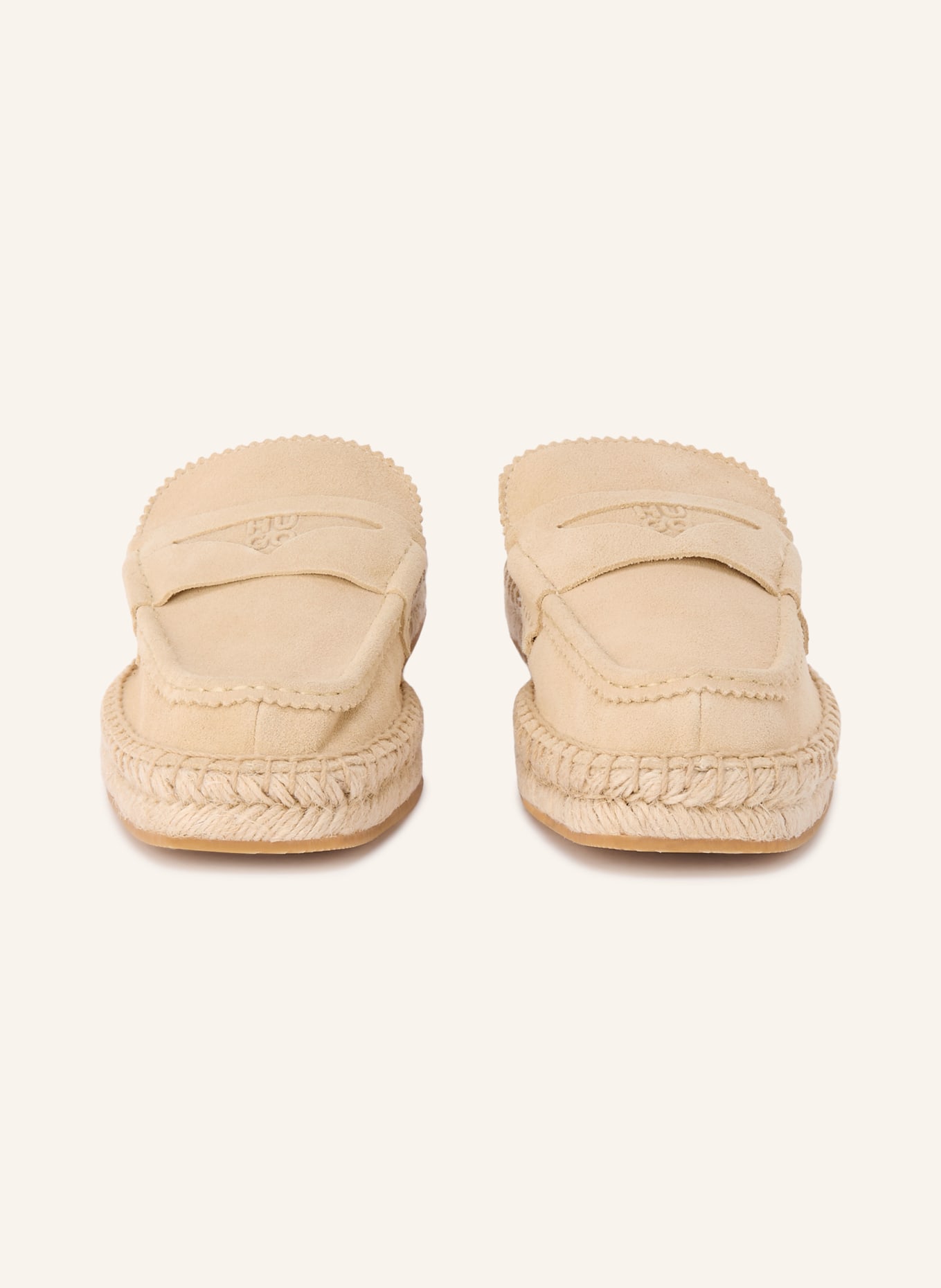 HUGO Espadrilles BRINN: BEIGE