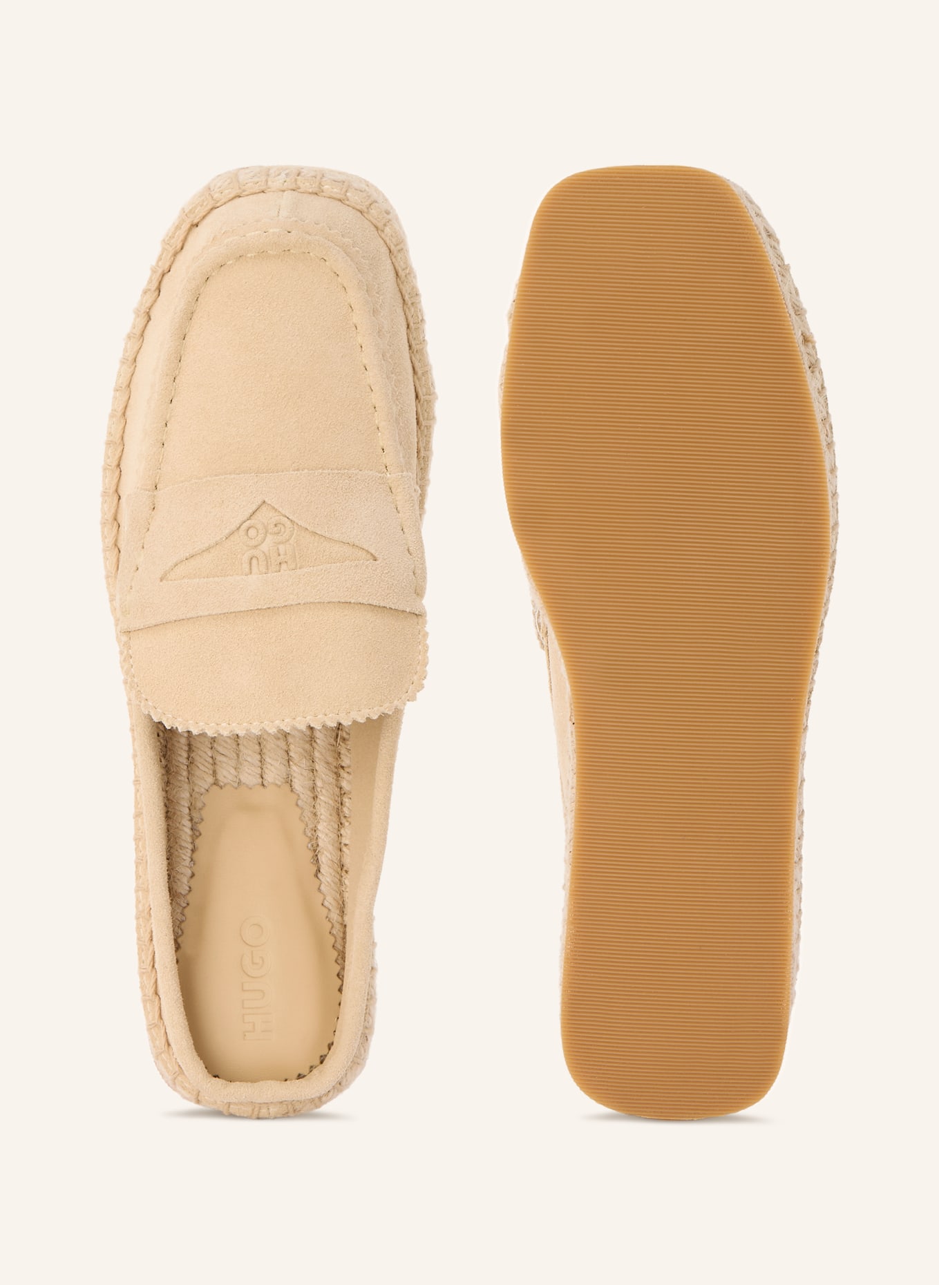 HUGO Espadrilles BRINN: BEIGE