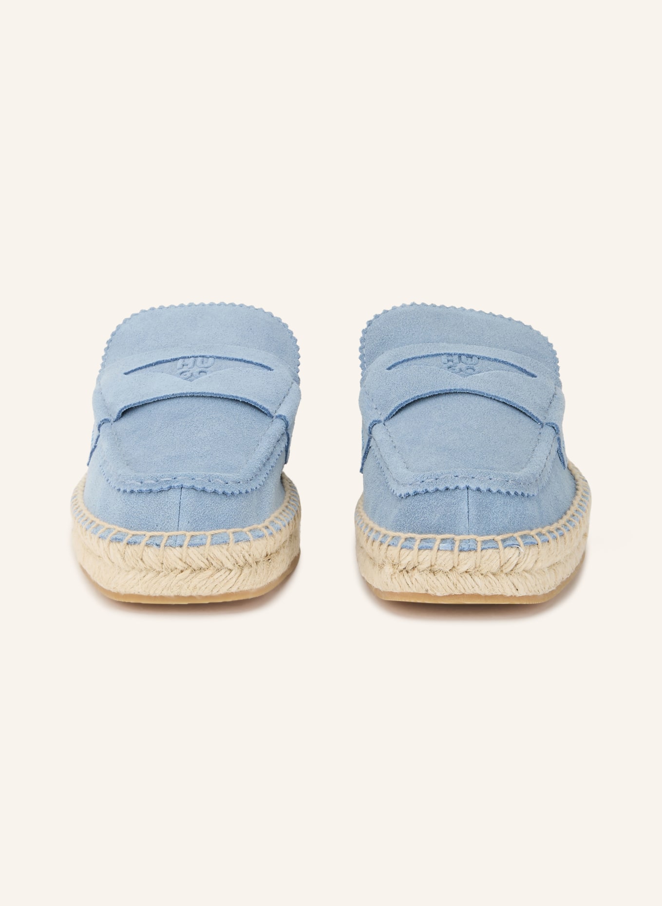 HUGO Espadrilky BRINN: TMAVĚ MODRÁ