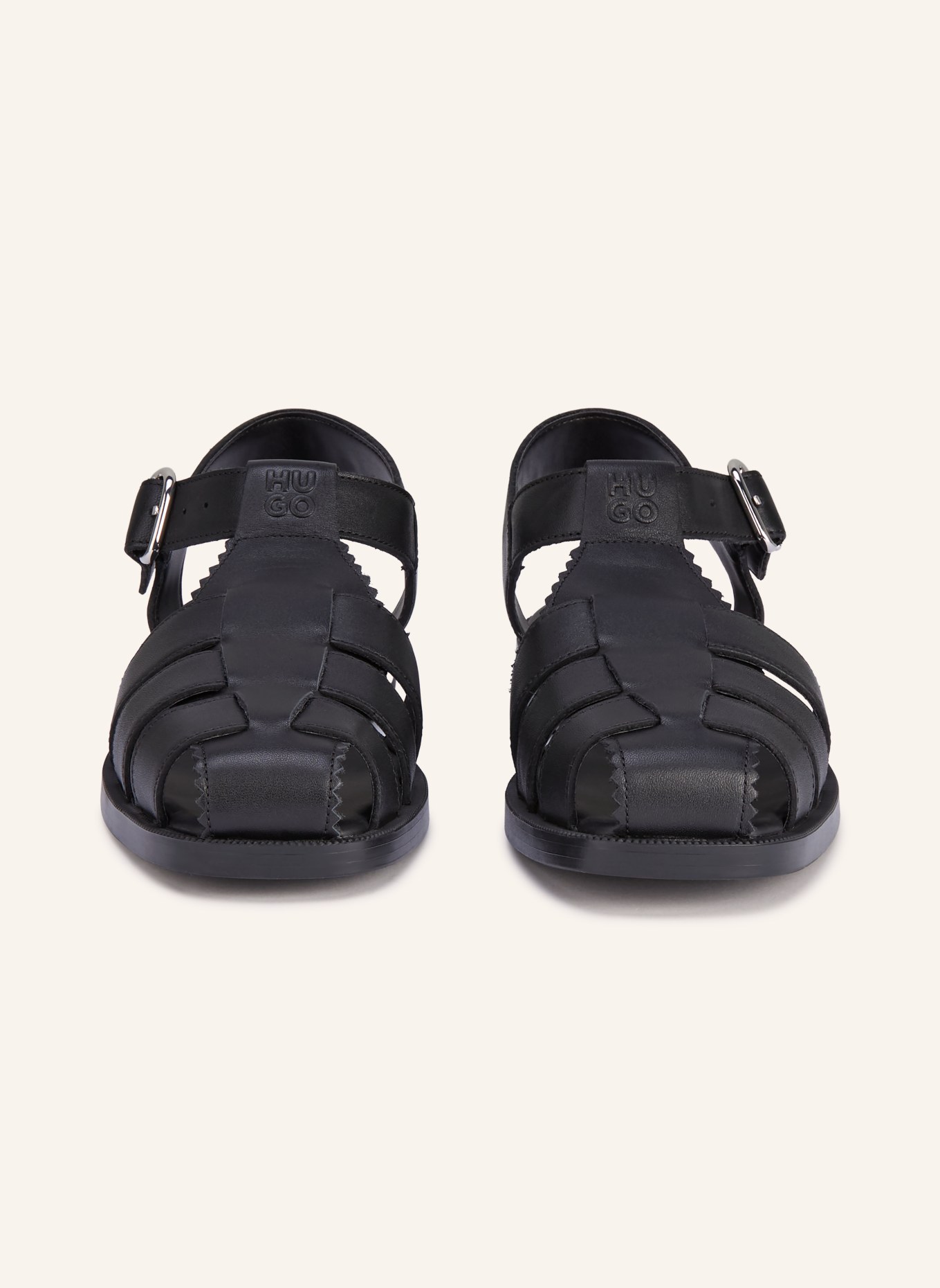 HUGO Sandały LIORA: CZARNY