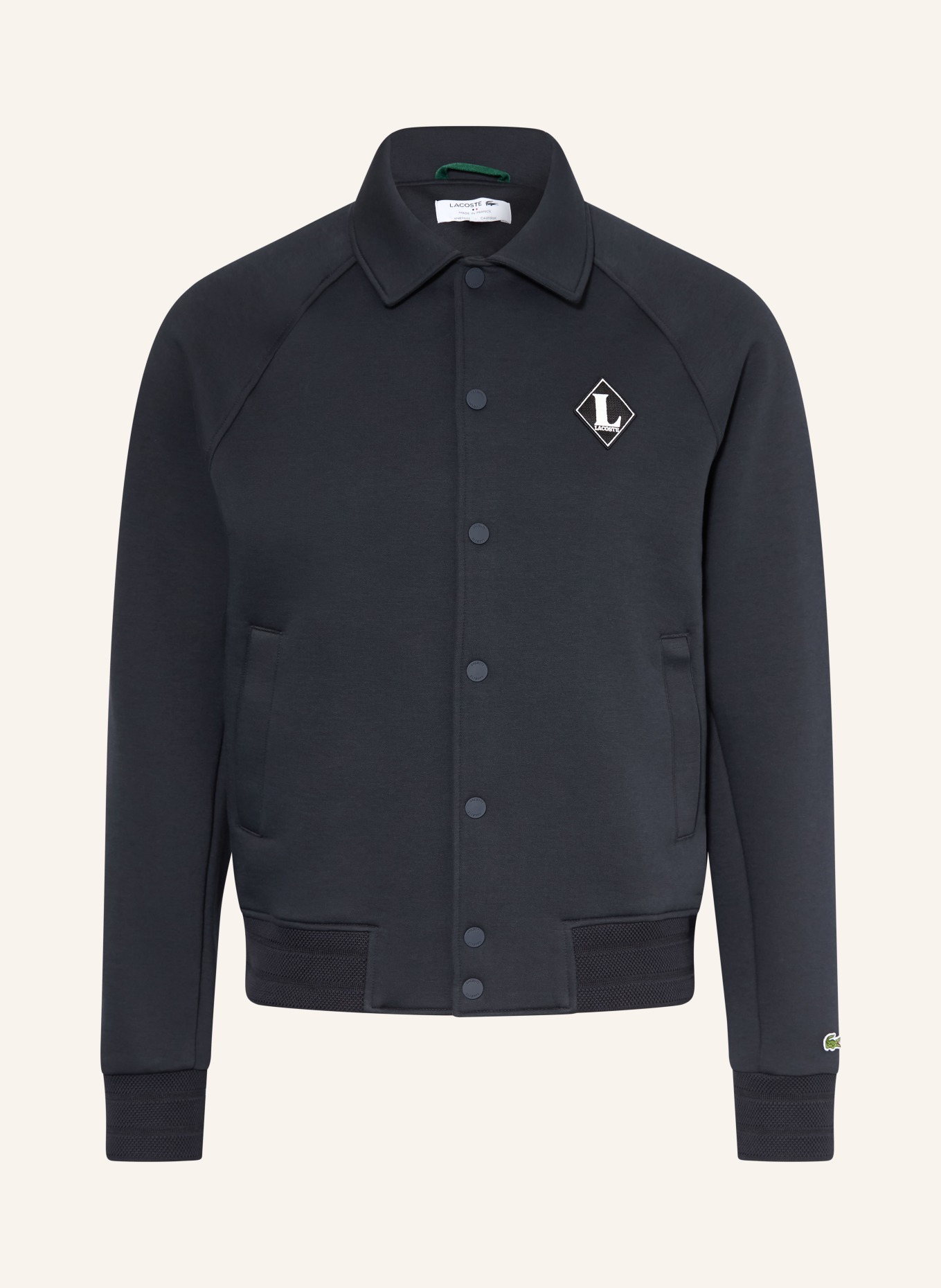 LACOSTE blouson: DONKERBLAUW