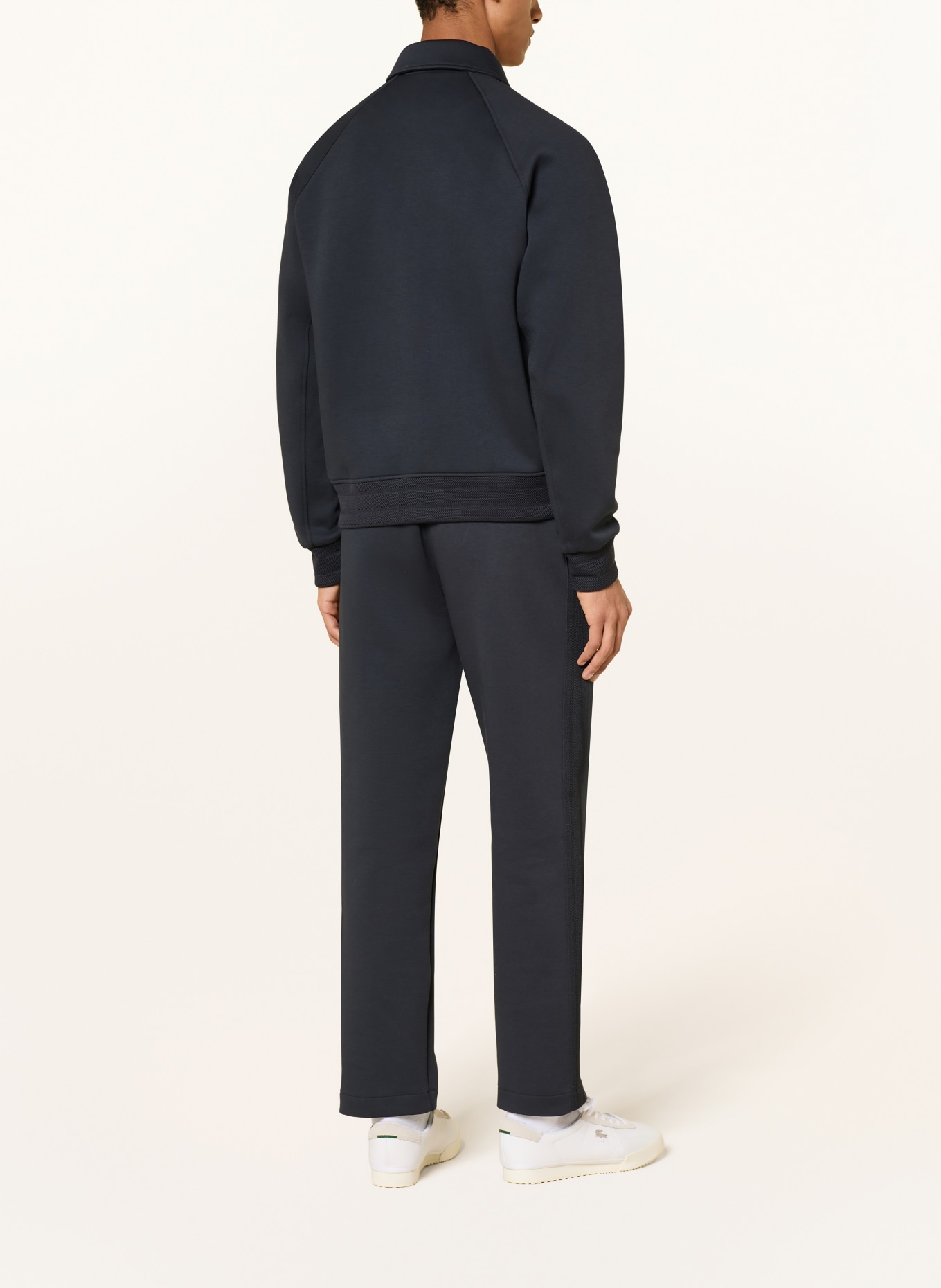 LACOSTE blouson: DONKERBLAUW
