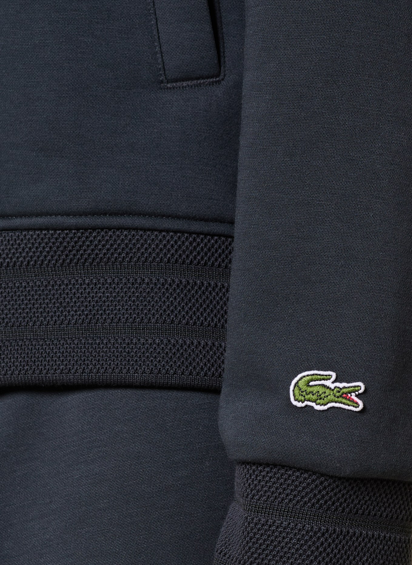 LACOSTE blouson: DONKERBLAUW
