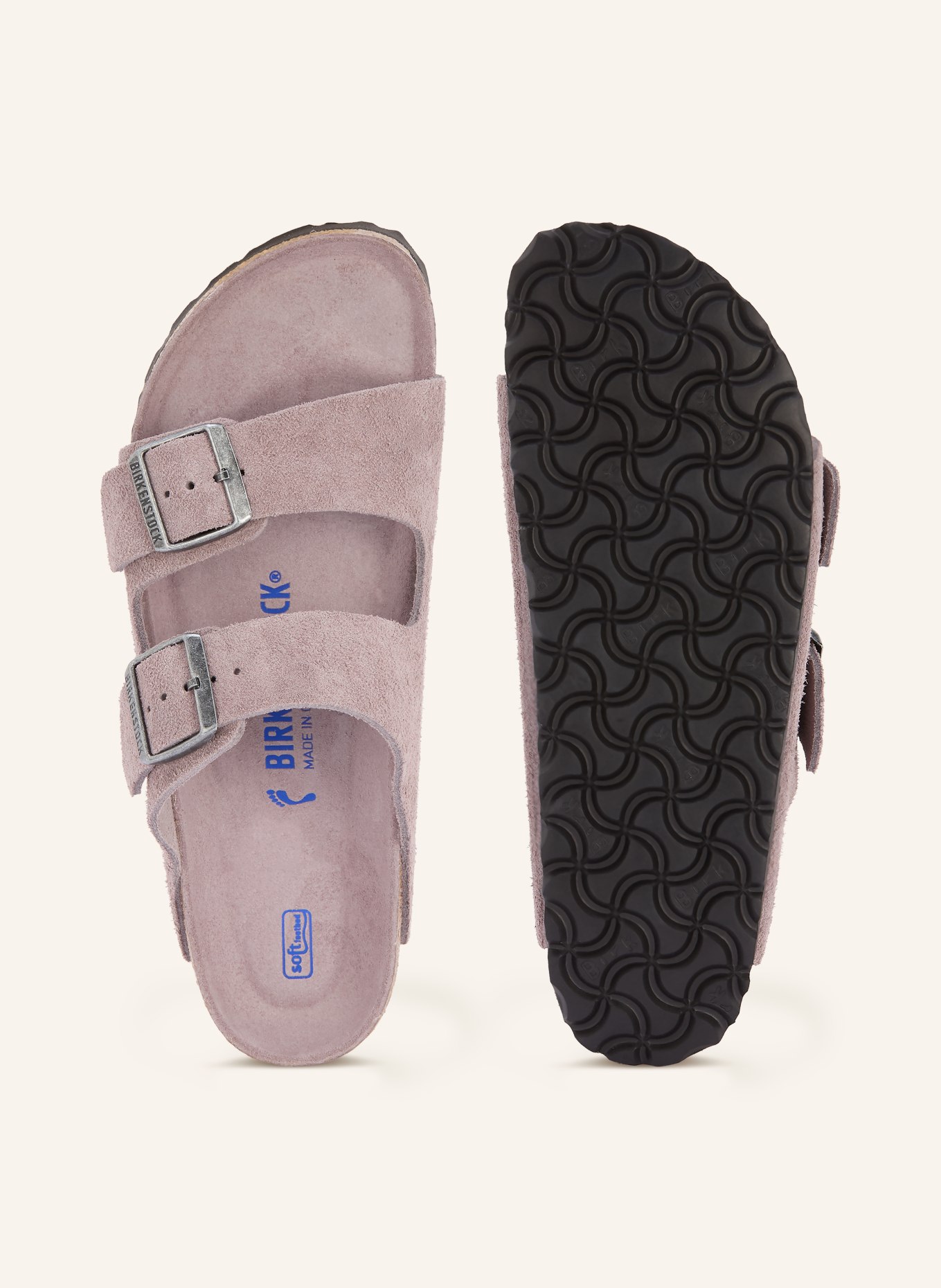 BIRKENSTOCK Klapki ARIZONA: JASNOFIOLETOWY