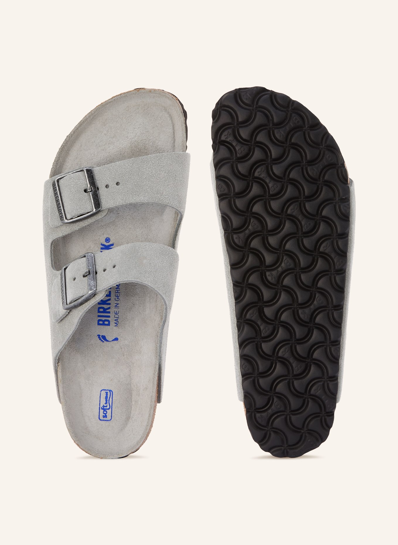 BIRKENSTOCK Slippers ARIZONA: GRIJS