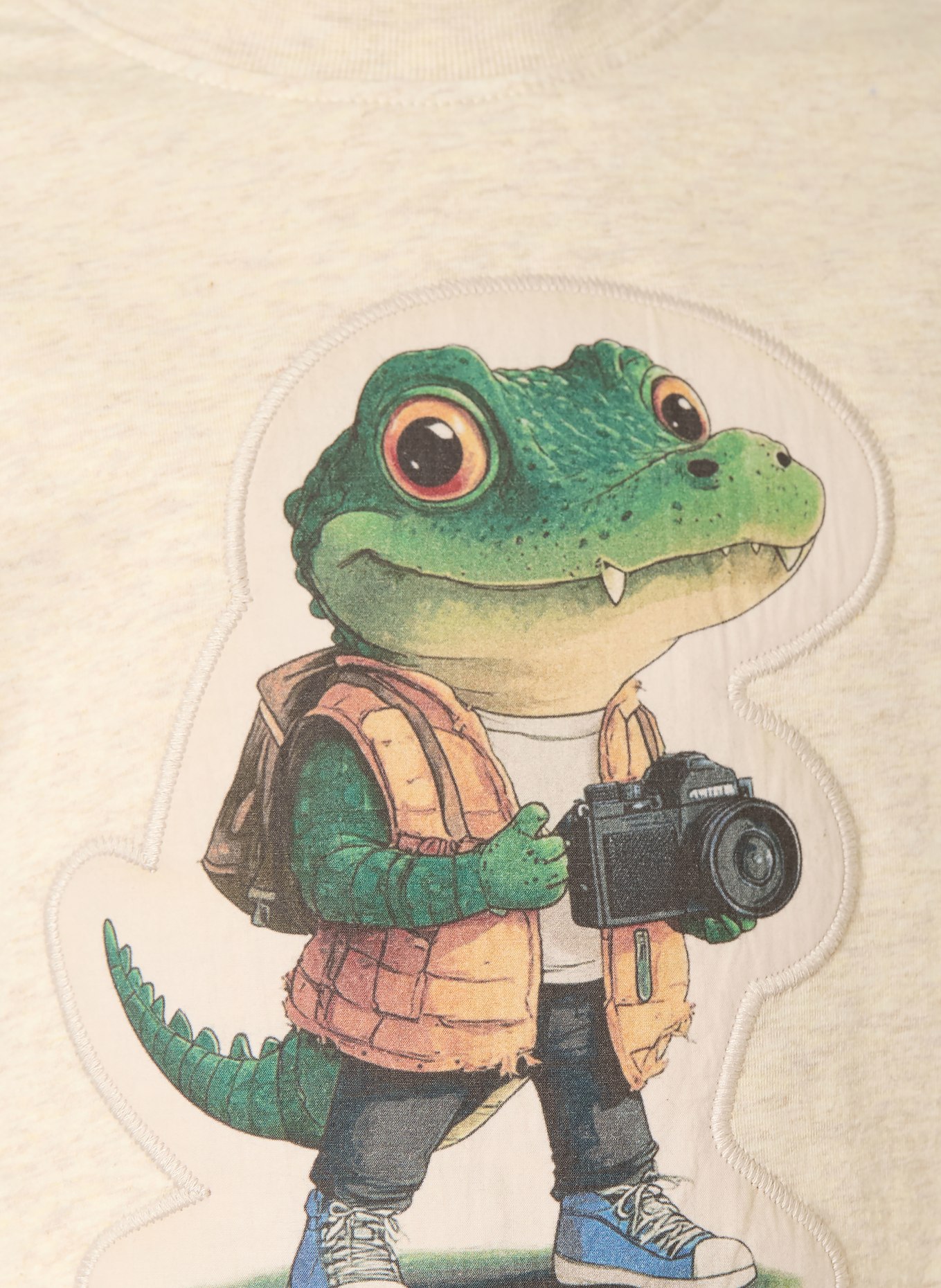 HUST and CLAIRE Longsleeve HCANTON: BEIGE / GRÜN