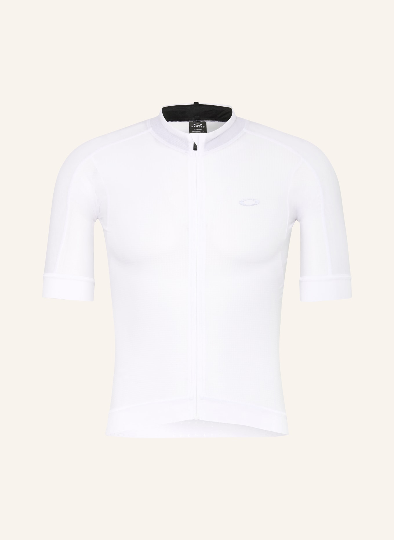 OAKLEY ENDURANCE TEMPO Cycling Jersey: WHITE / GRAY / BLACK