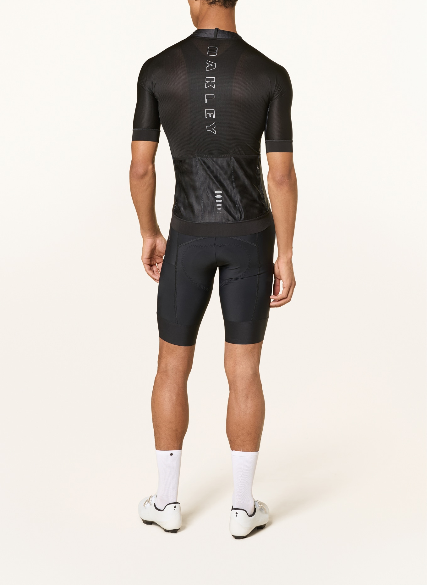 OAKLEY Koszulka kolarska ENDURANCE TEMPO: CZARNY / SZARY