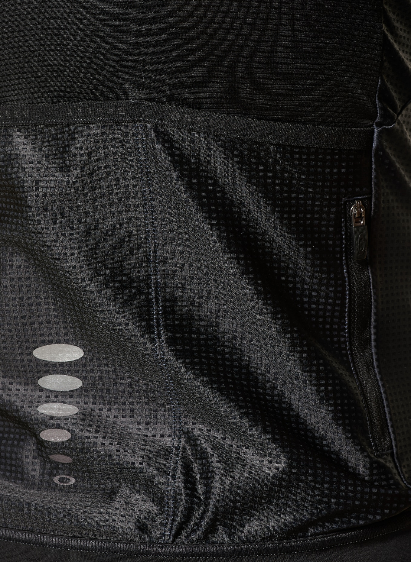 OAKLEY Koszulka kolarska ENDURANCE TEMPO: CZARNY / SZARY