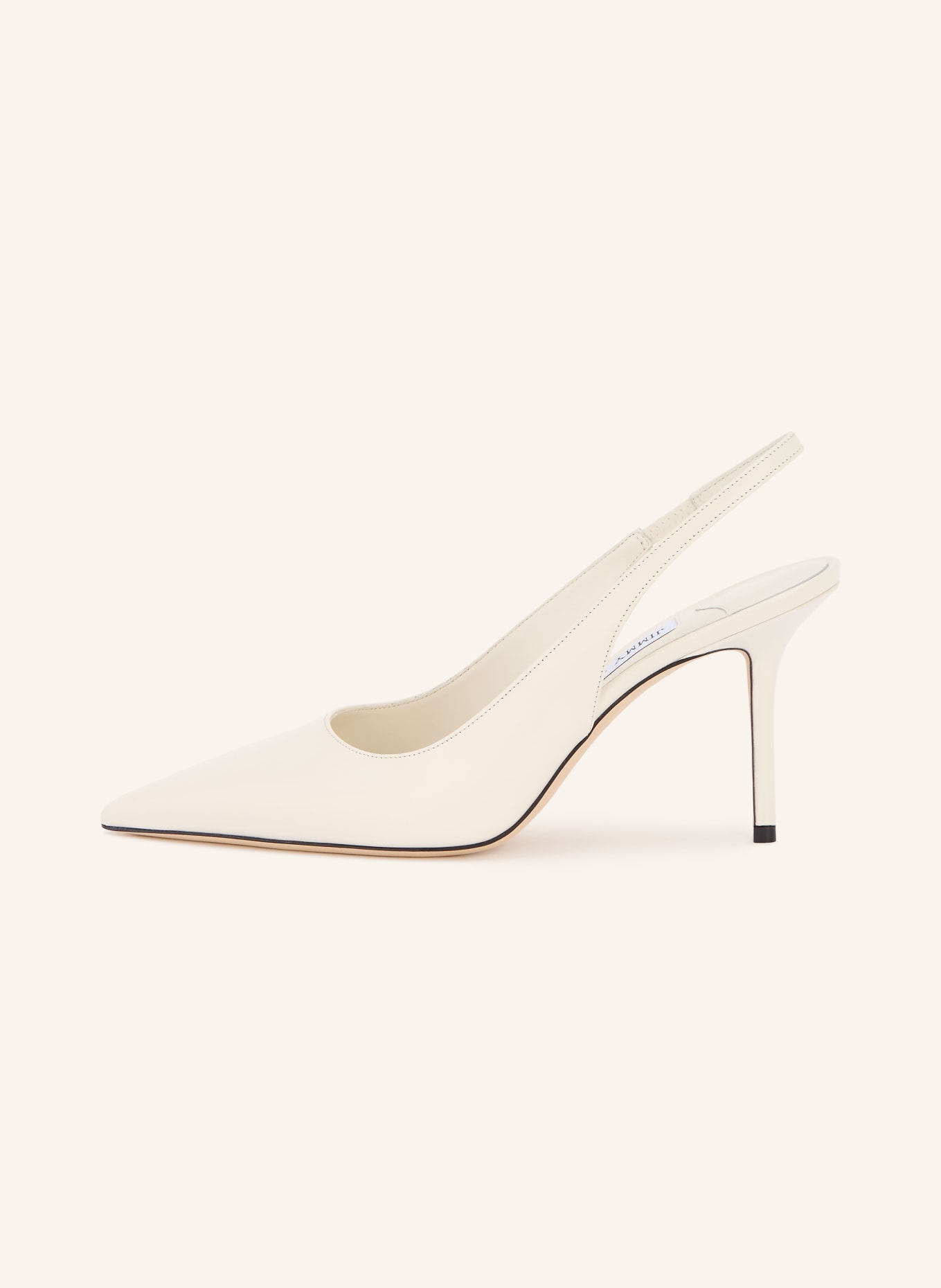 JIMMY CHOO Sling pumps LOVE 85: CREAM