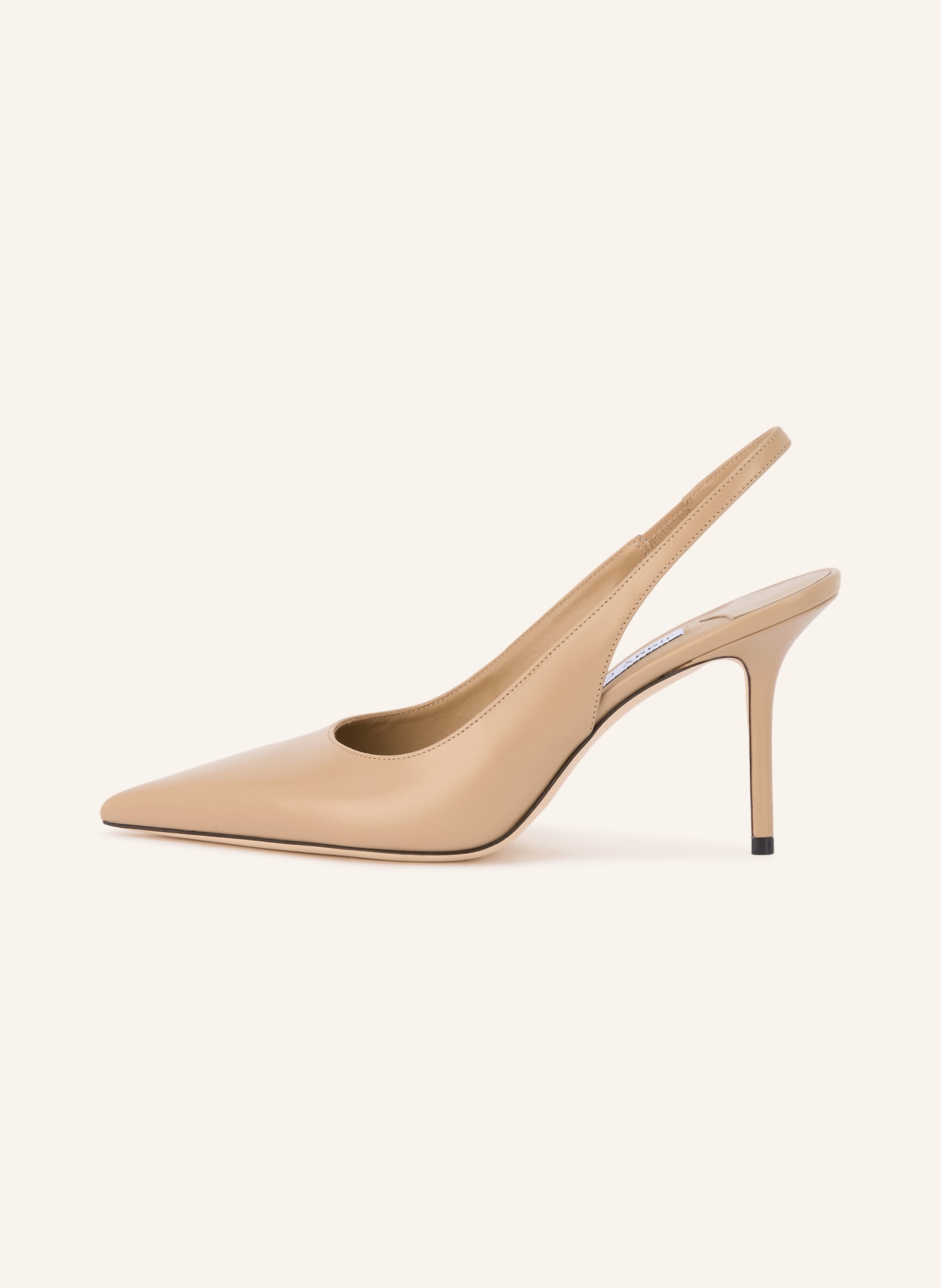 JIMMY CHOO Slingpumps LOVE 85: LICHTBRUIN
