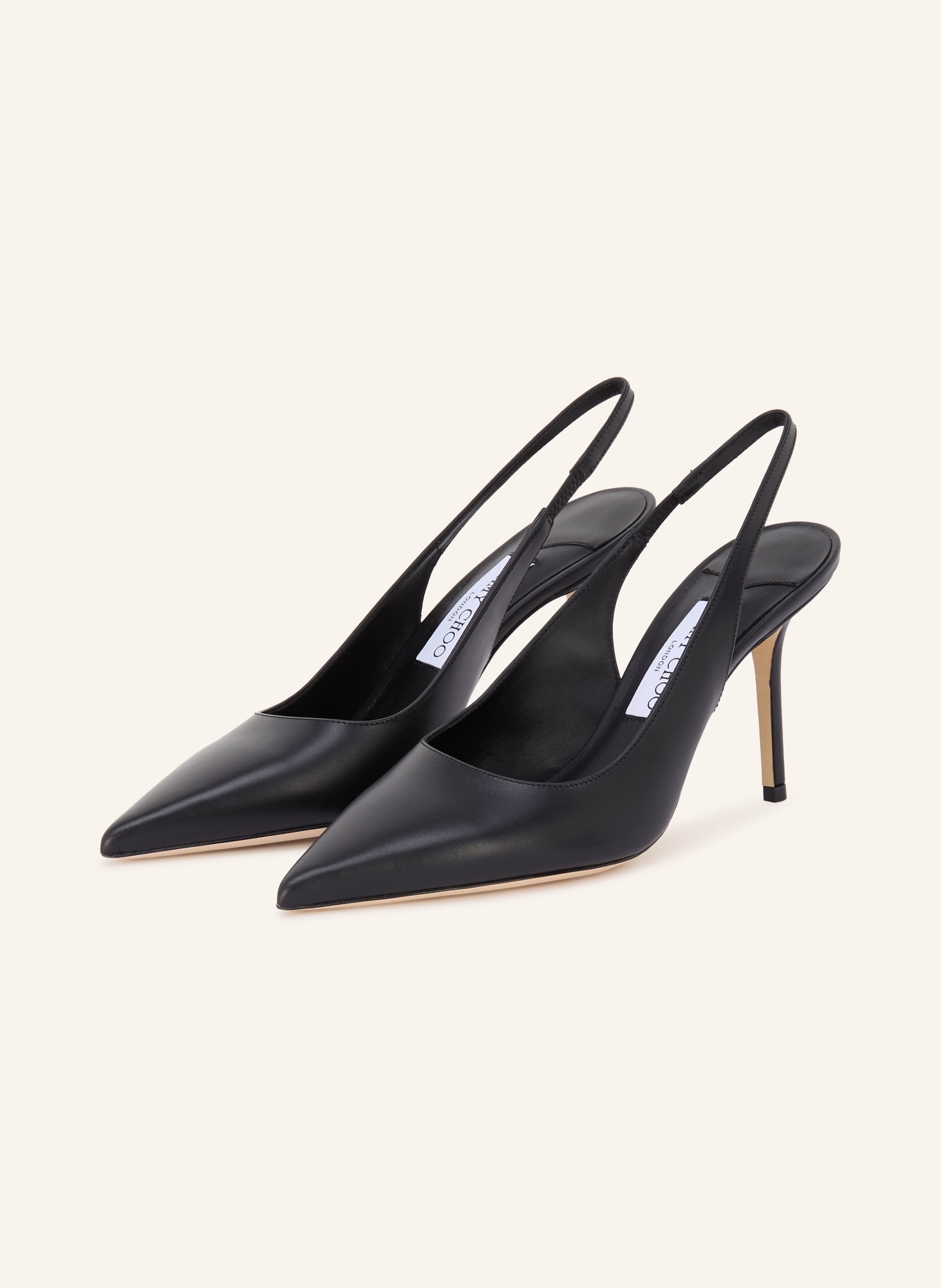 JIMMY CHOO Slingpumps LOVE 85: ZWART