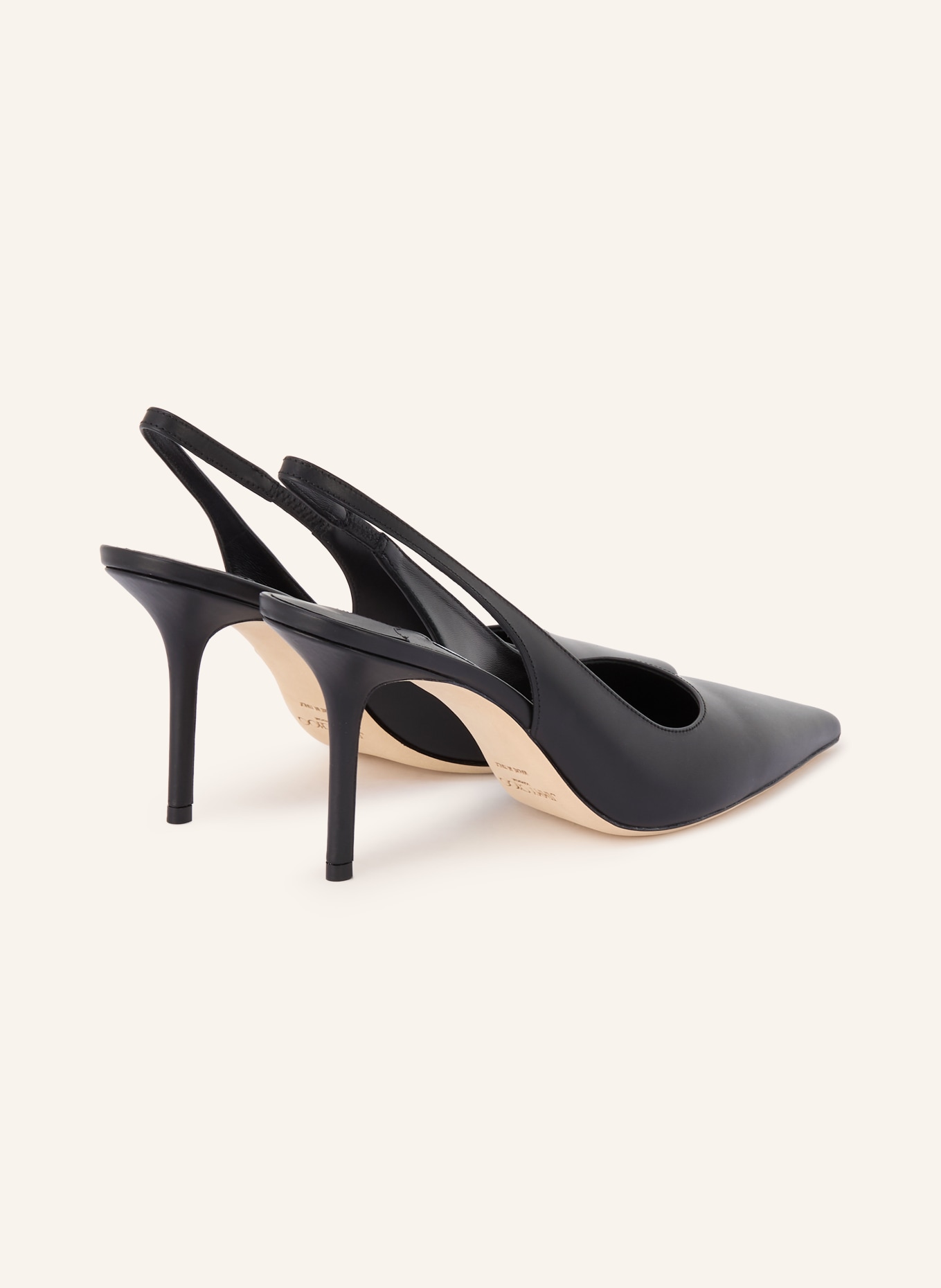 JIMMY CHOO Slingpumps LOVE 85: ZWART