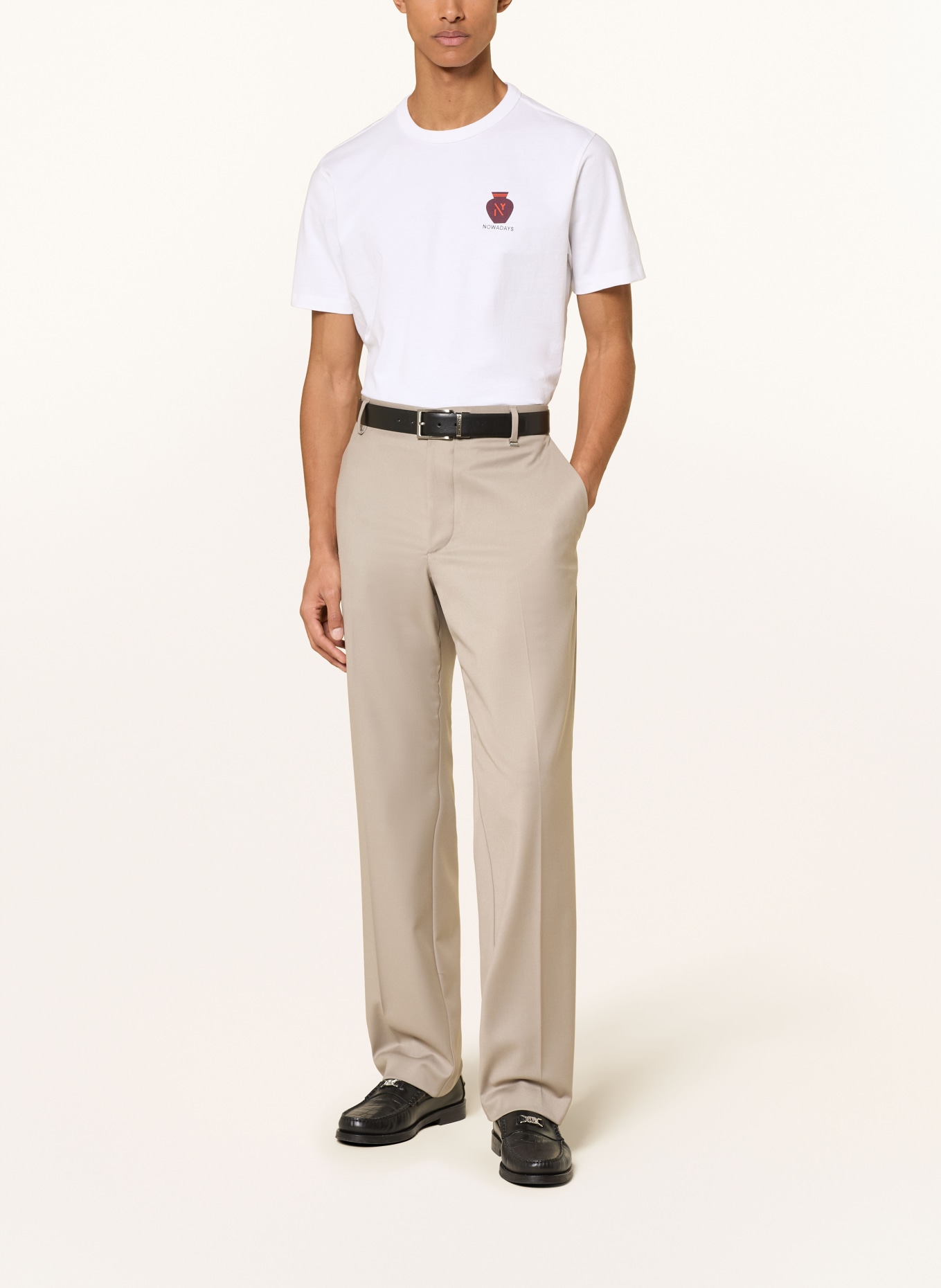 NOWADAYS T-Shirt: WEISS