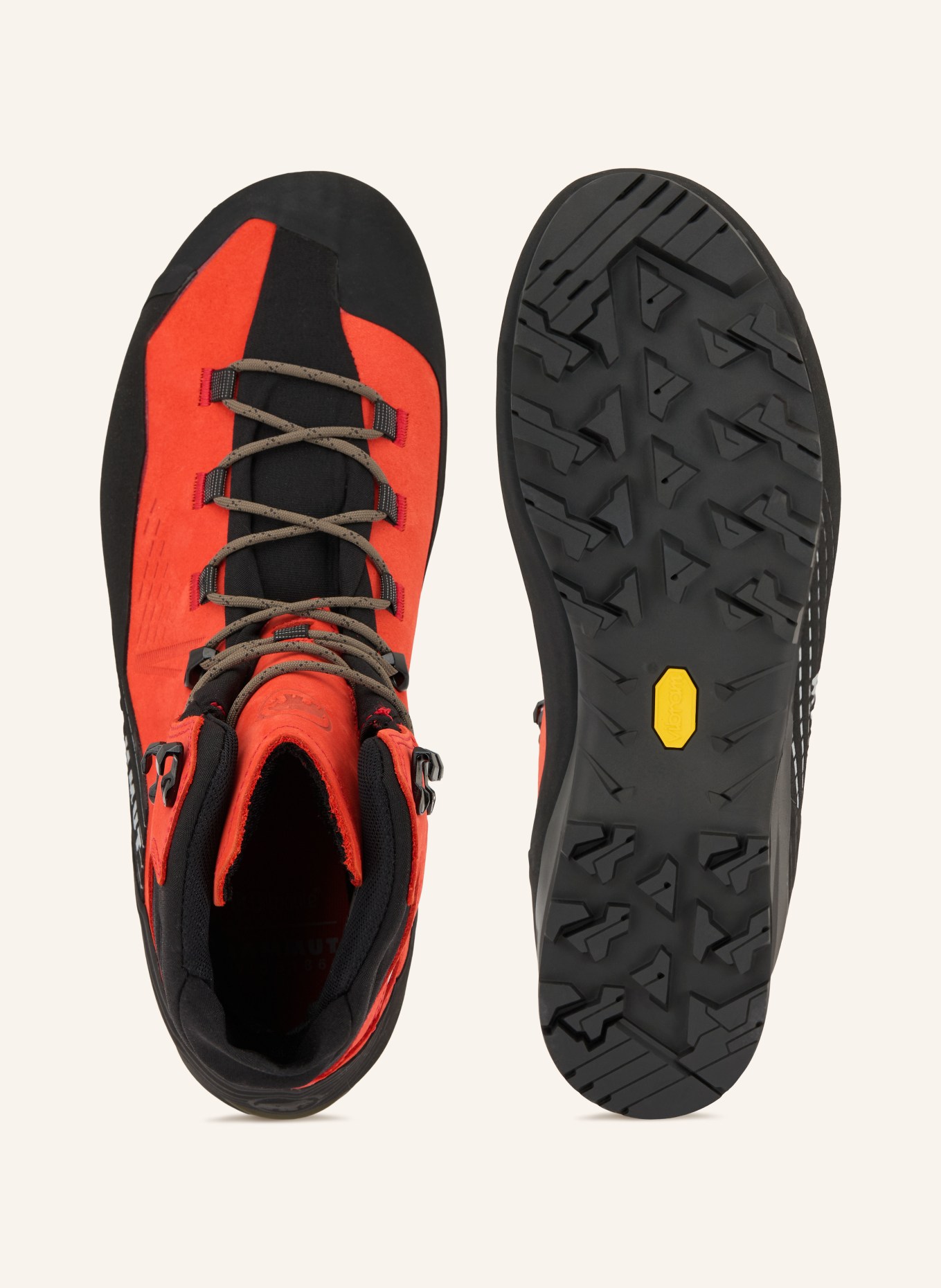 MAMMUT Bergschoenen KENTO GUIDE II HIGH GTX: ROOD / ZWART