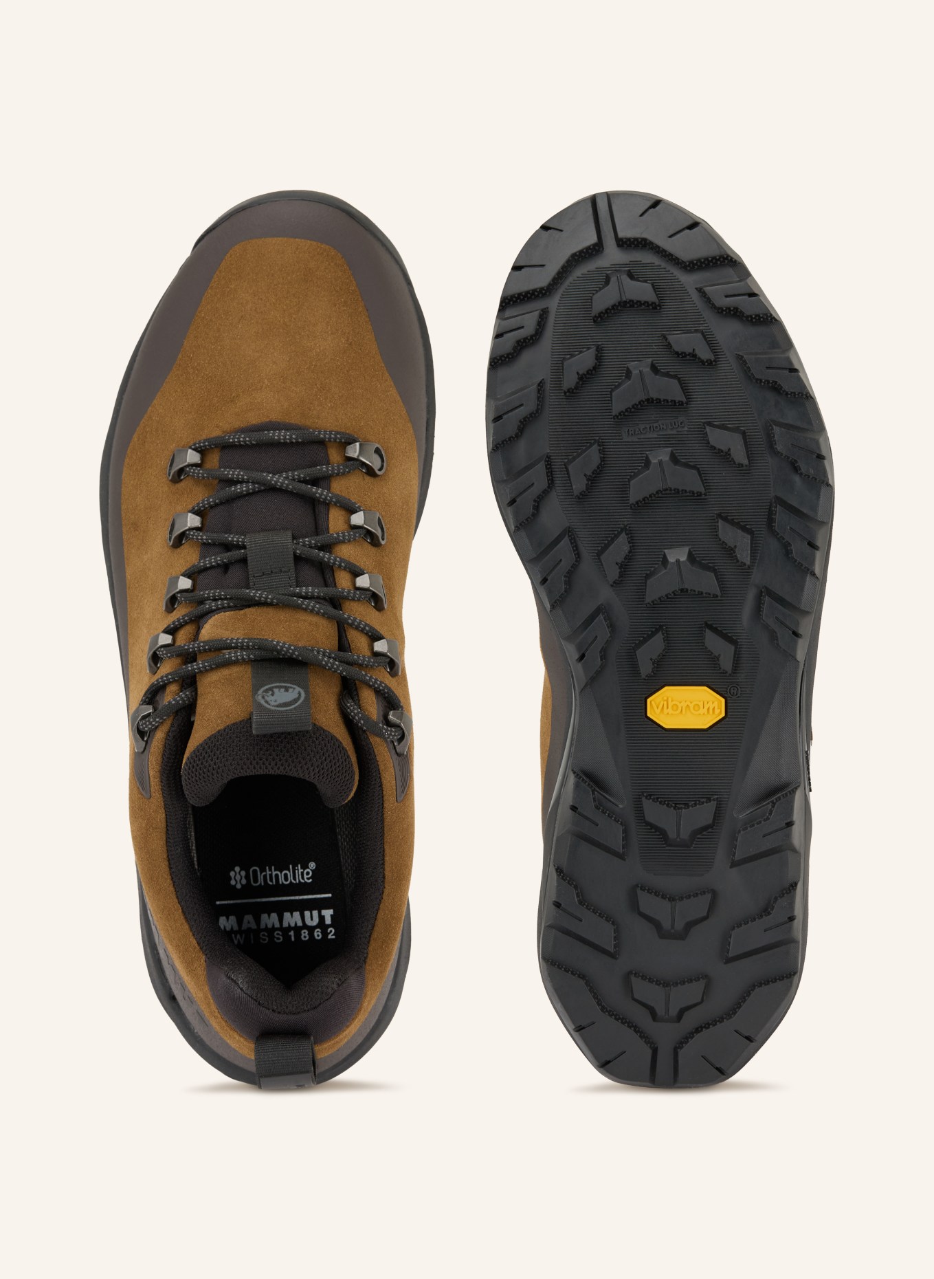 MAMMUT Wandelschoenen DUCAN III LOW LTH GTX: BRUIN / MARRON FONCÉ