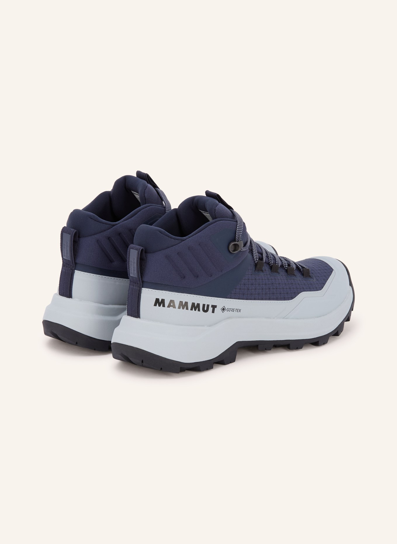 MAMMUT Wanderschuhe SERTIG III MID GTX: BLAU / GRAU / SCHWARZ