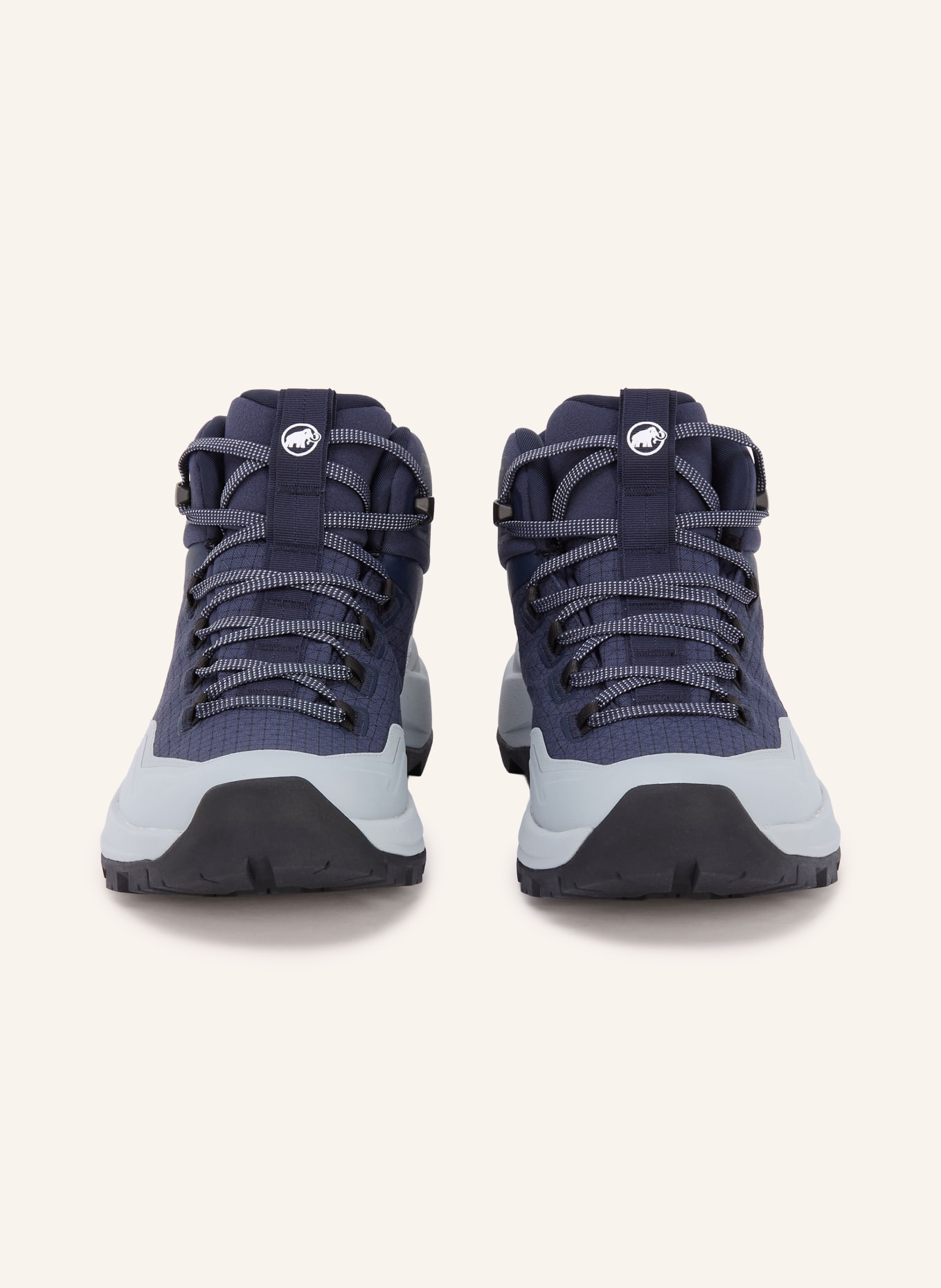 MAMMUT Wanderschuhe SERTIG III MID GTX: BLAU / GRAU / SCHWARZ