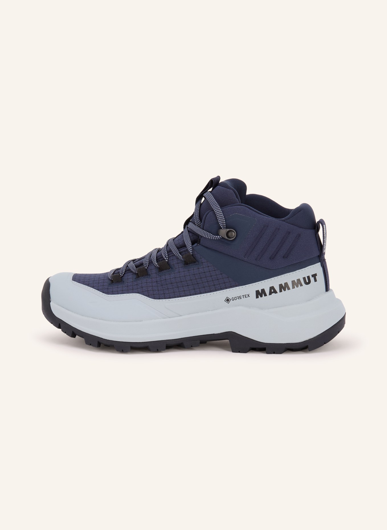 MAMMUT Wanderschuhe SERTIG III MID GTX: BLAU / GRAU / SCHWARZ