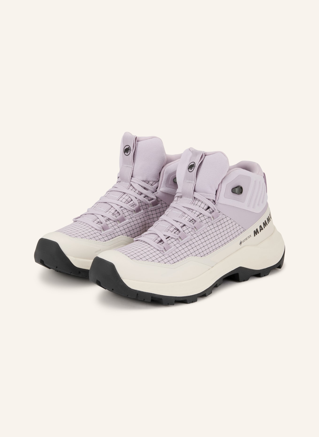 MAMMUT Wanderschuhe SERTIG III MID GTX: HELLLILA / SCHWARZ