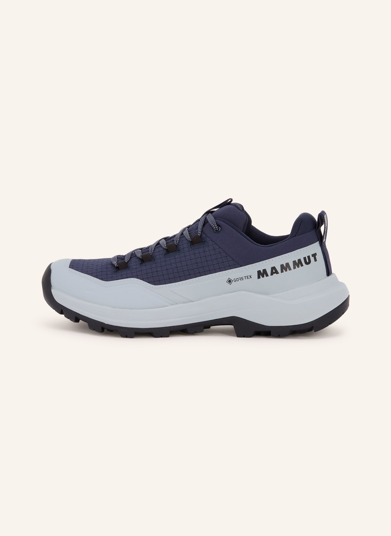 MAMMUT Buty turystyczne SERTIG III LOW GTX: NIEBIESKI / SZARY / CZARNY