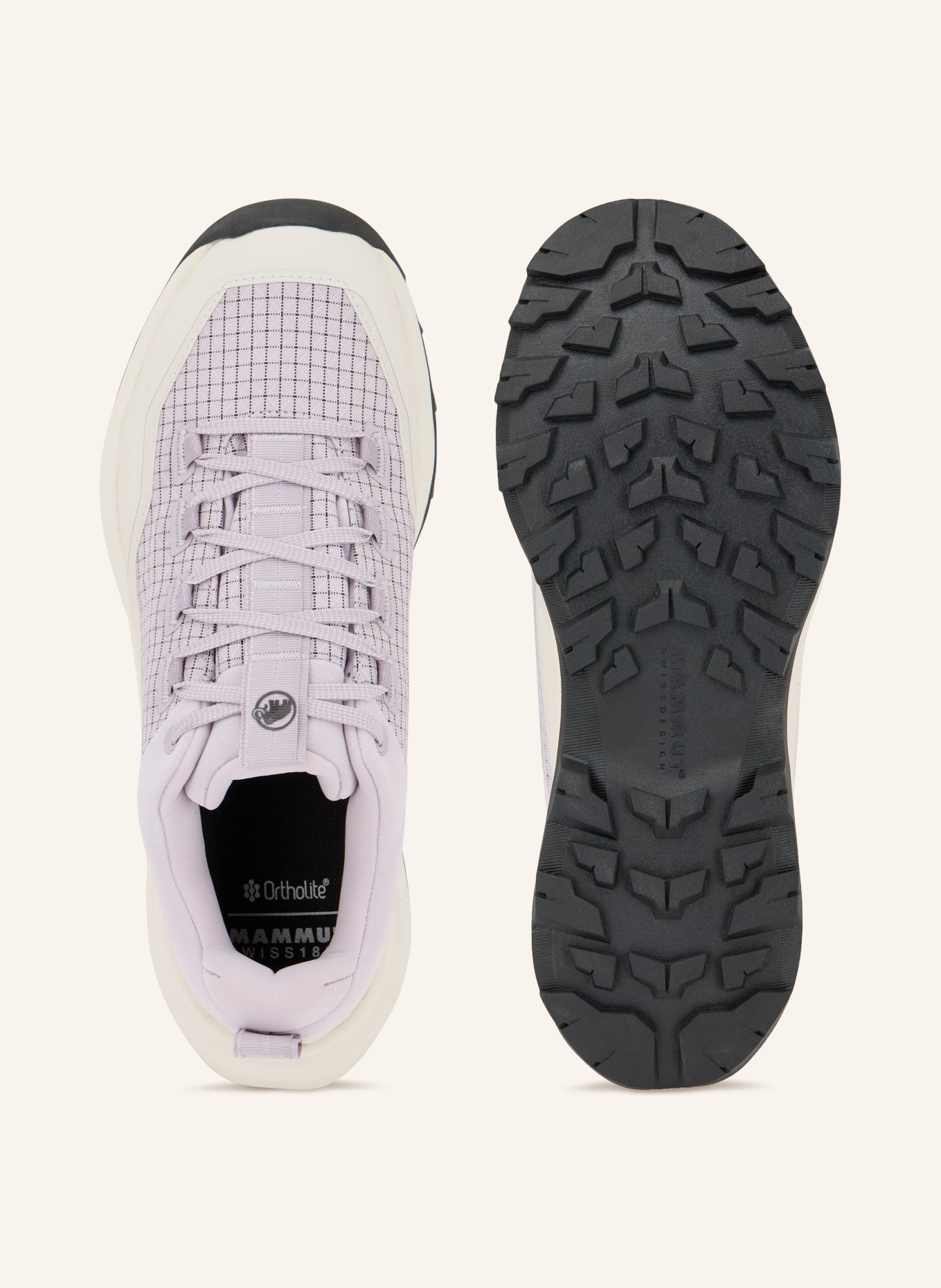 MAMMUT Wanderschuhe SERTIG III LOW GTX: HELLLILA / SCHWARZ