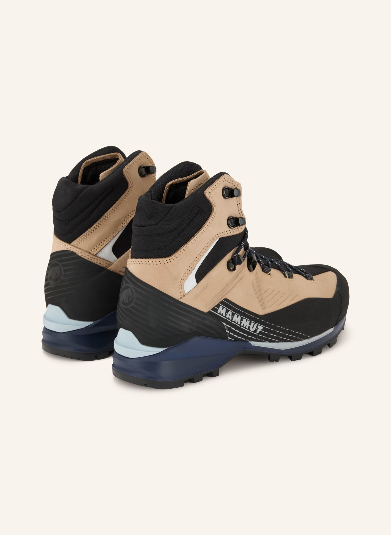 MAMMUT Bergschuhe KENTO GUIDE II HIGH GTX: BEIGE / SCHWARZ