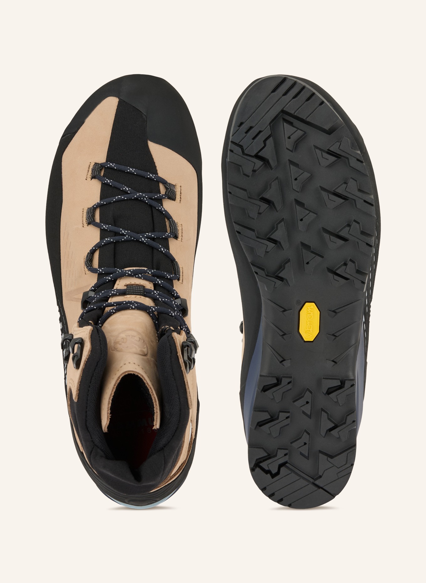 MAMMUT Bergschuhe KENTO GUIDE II HIGH GTX: BEIGE / SCHWARZ