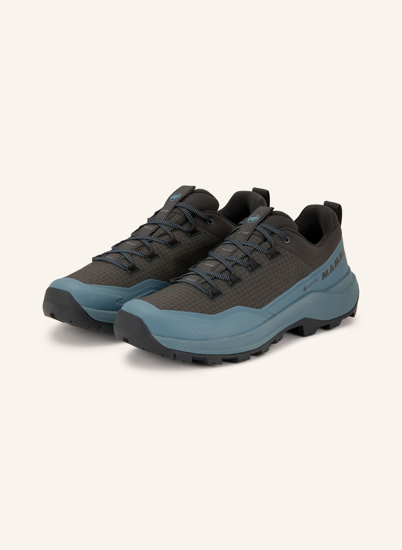 MAMMUT Wandelschoenen SERTIG III LOW GTX: DONKERGRIJS / PETROL