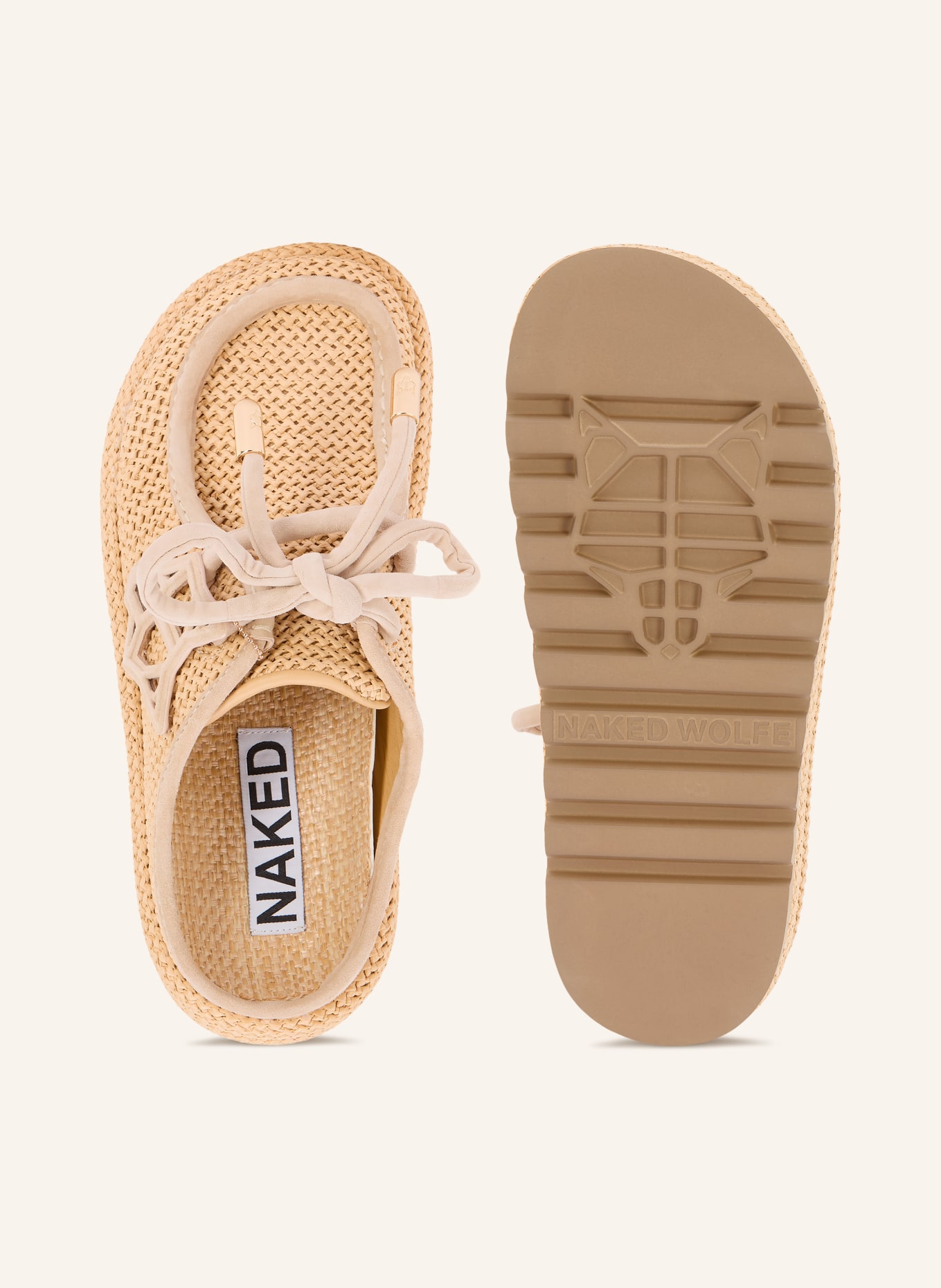 NAKED WOLFE Plateau-Mules BLIZZARD: HELLBRAUN