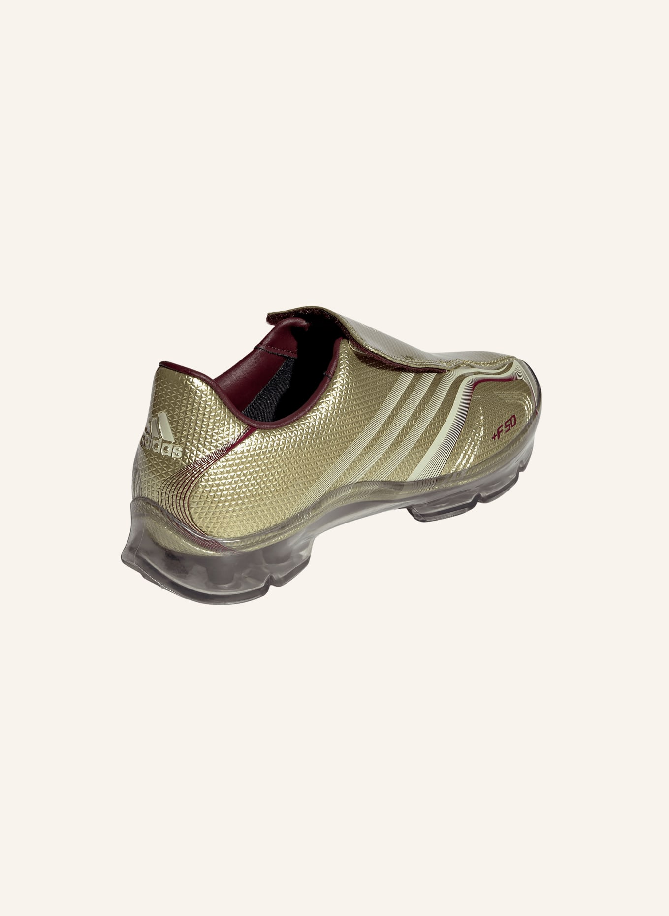 adidas Originals Sneaker F50 ADIFRAME: GOLD / DUNKELROT