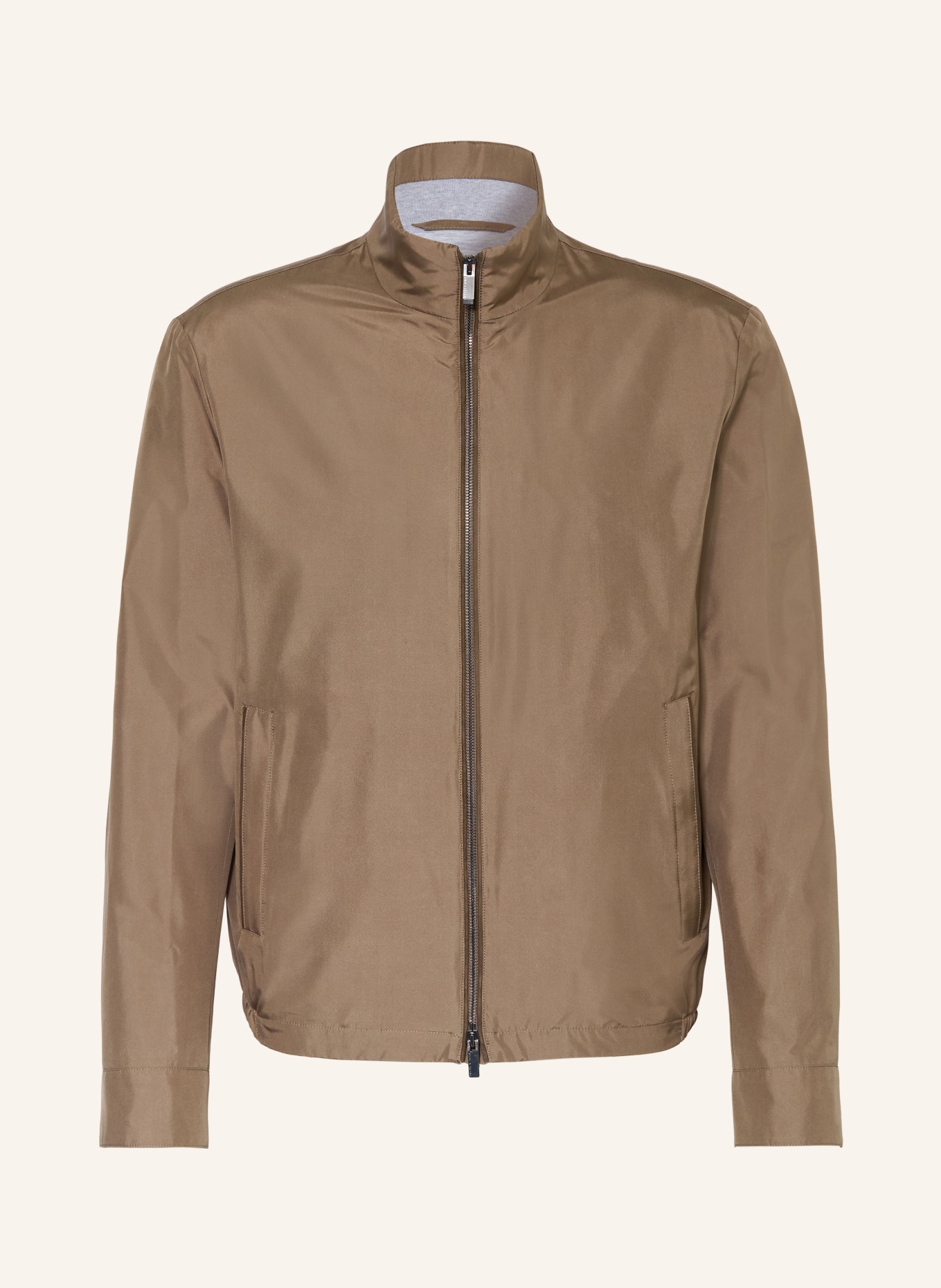 PAUL & SHARK Seidenblouson: BRAUN