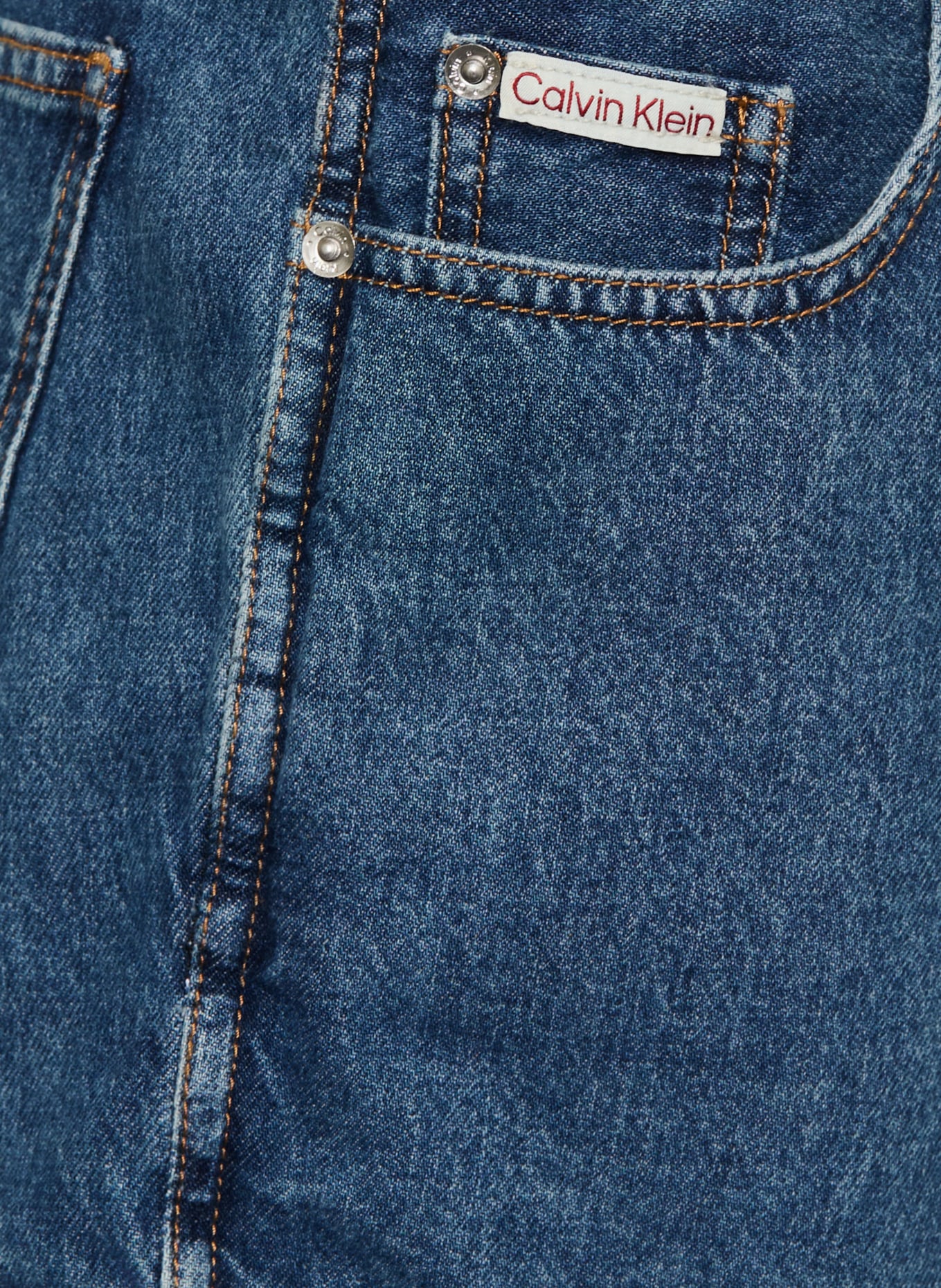 Calvin Klein Jeansshort BECKFORD: BLAUW