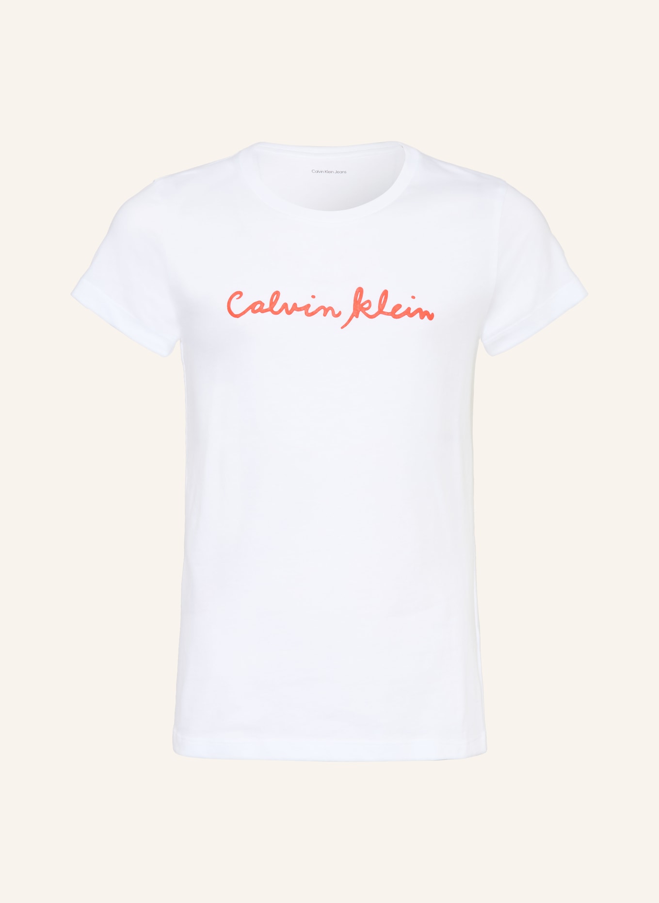 Calvin Klein T-Shirt: WEISS