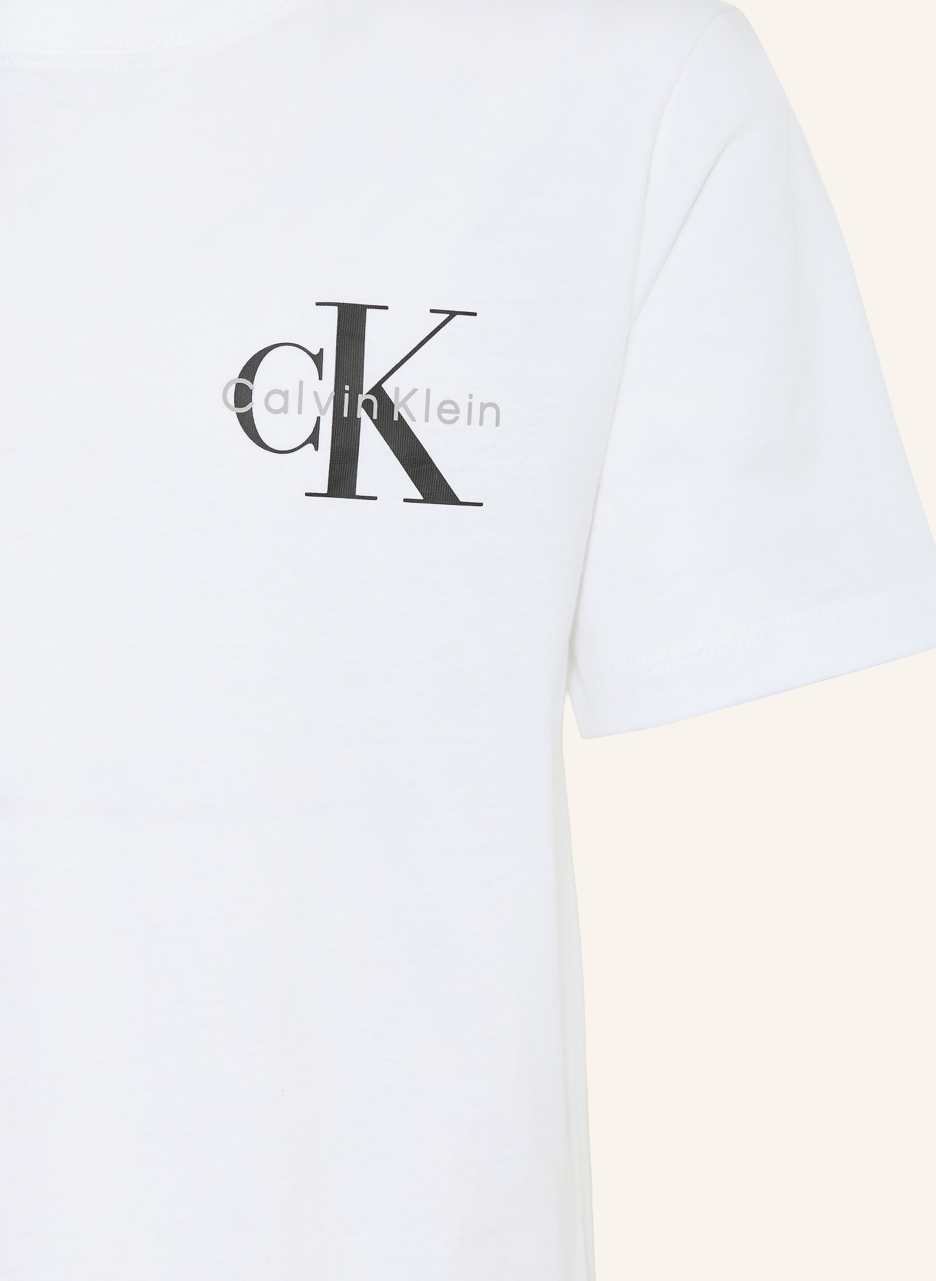 Calvin Klein T-Shirt: WEISS