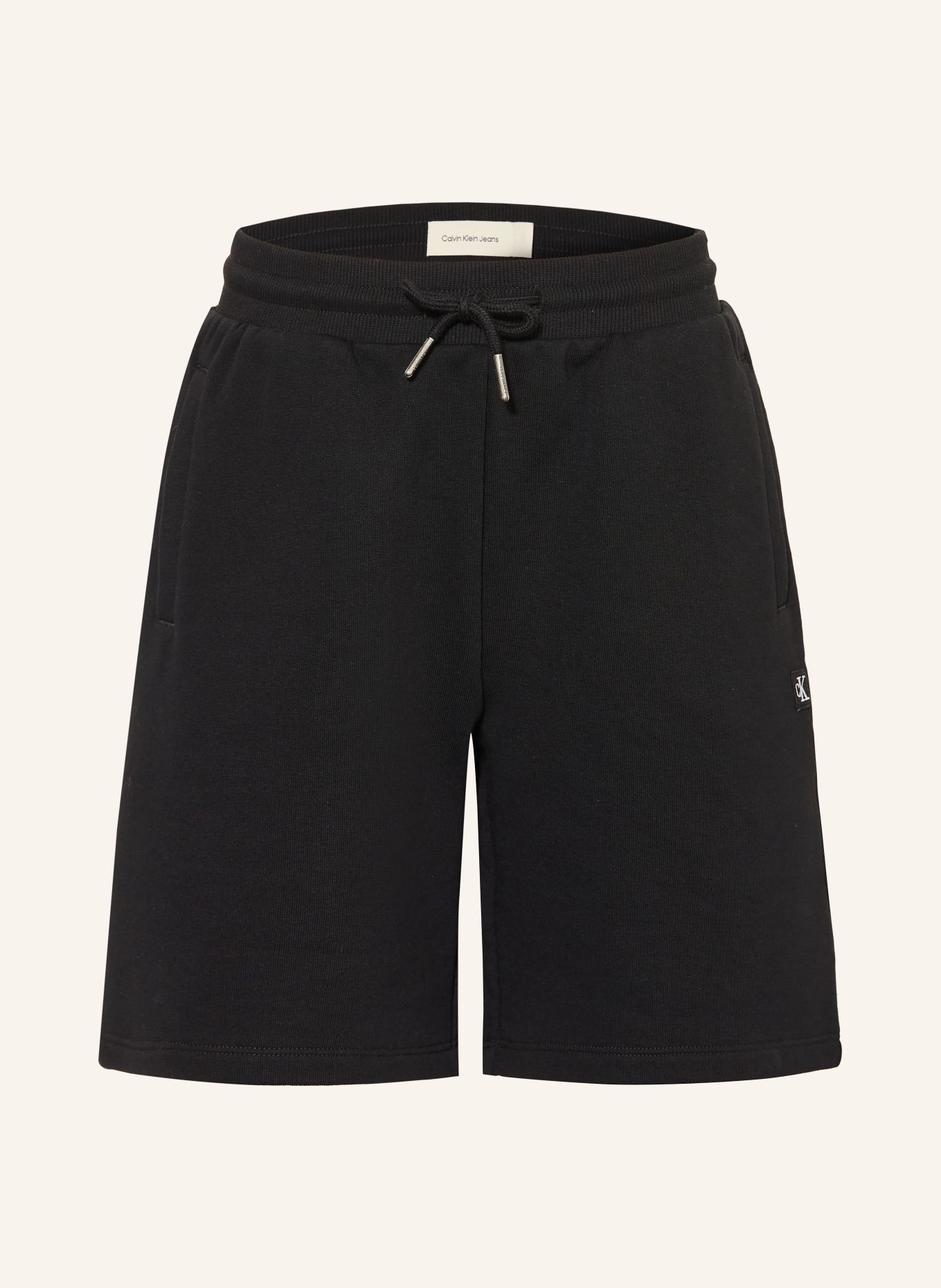 Calvin Klein Sweatshorts: SCHWARZ