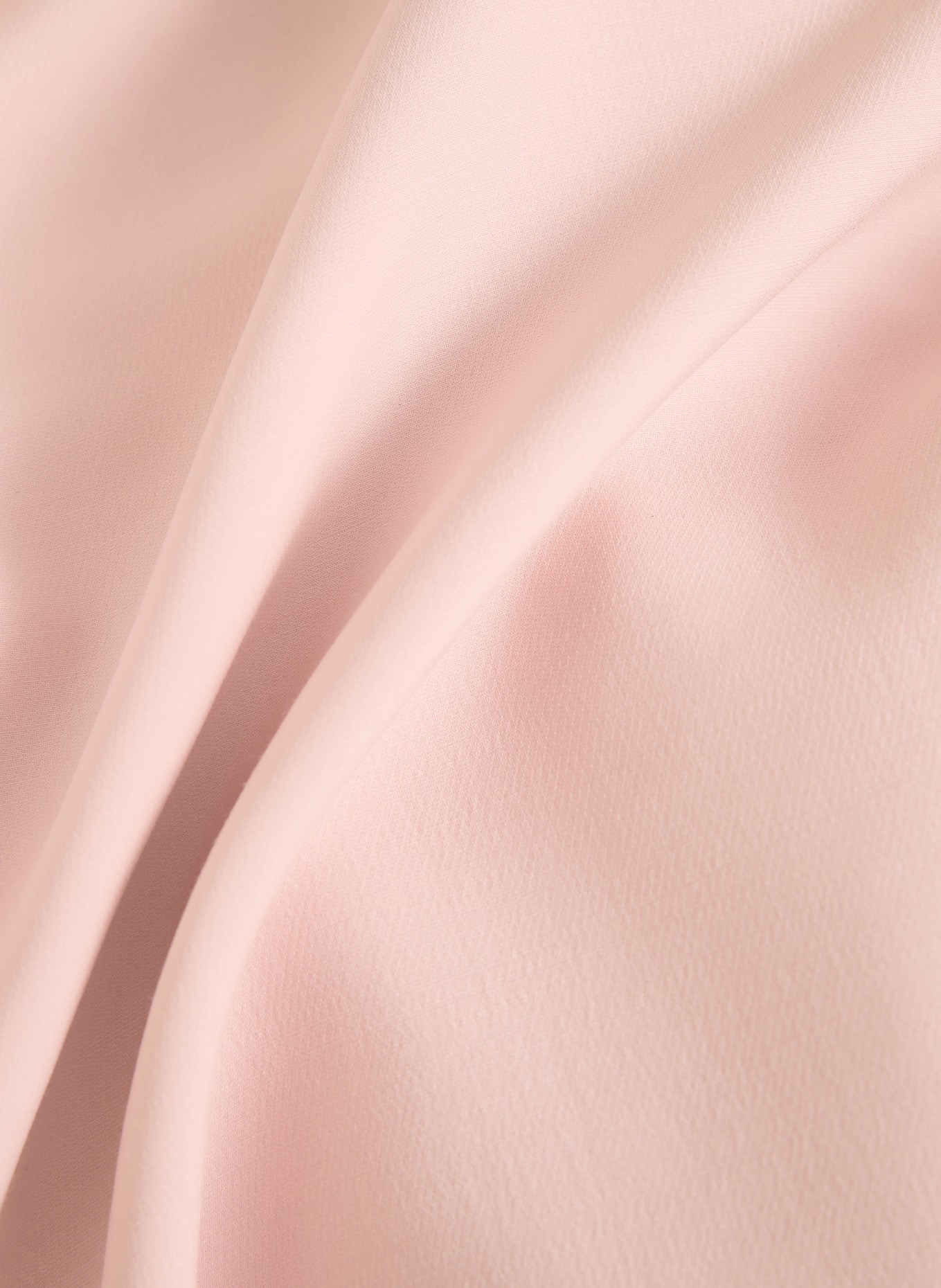 VALENTINO Robe fourreau en soie: ROSÉ