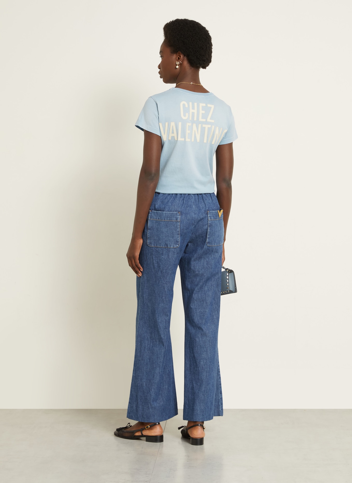 VALENTINO T-Shirt: HELLBLAU