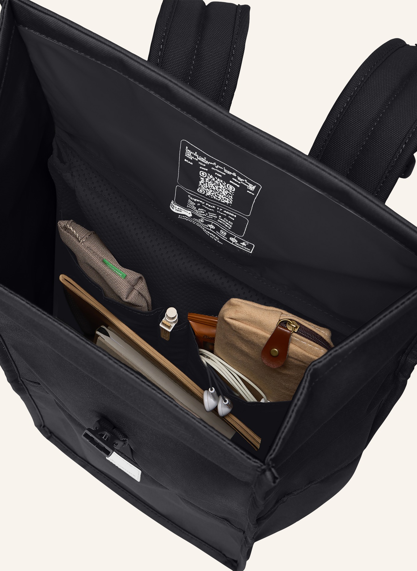 VAUDE Sac à dos COREWAY 20 l: NOIR