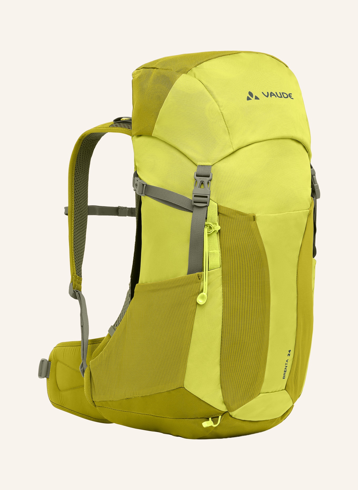 VAUDE Rucksack BRENTA 24 l: NEONGELB / DUNKELGELB / OLIV