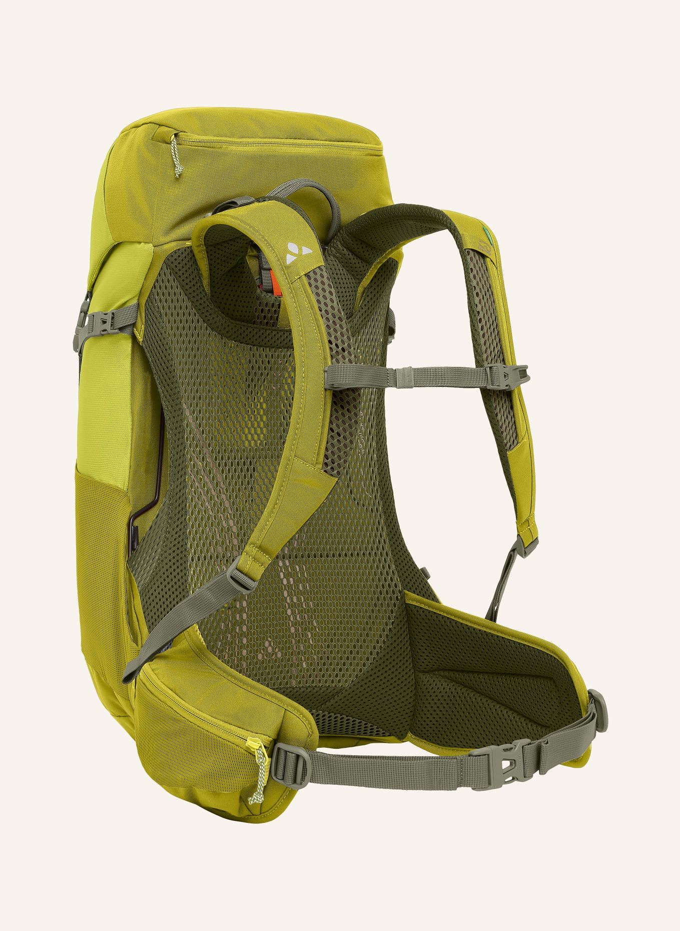 VAUDE Rucksack BRENTA 24 l: NEONGELB / DUNKELGELB / OLIV