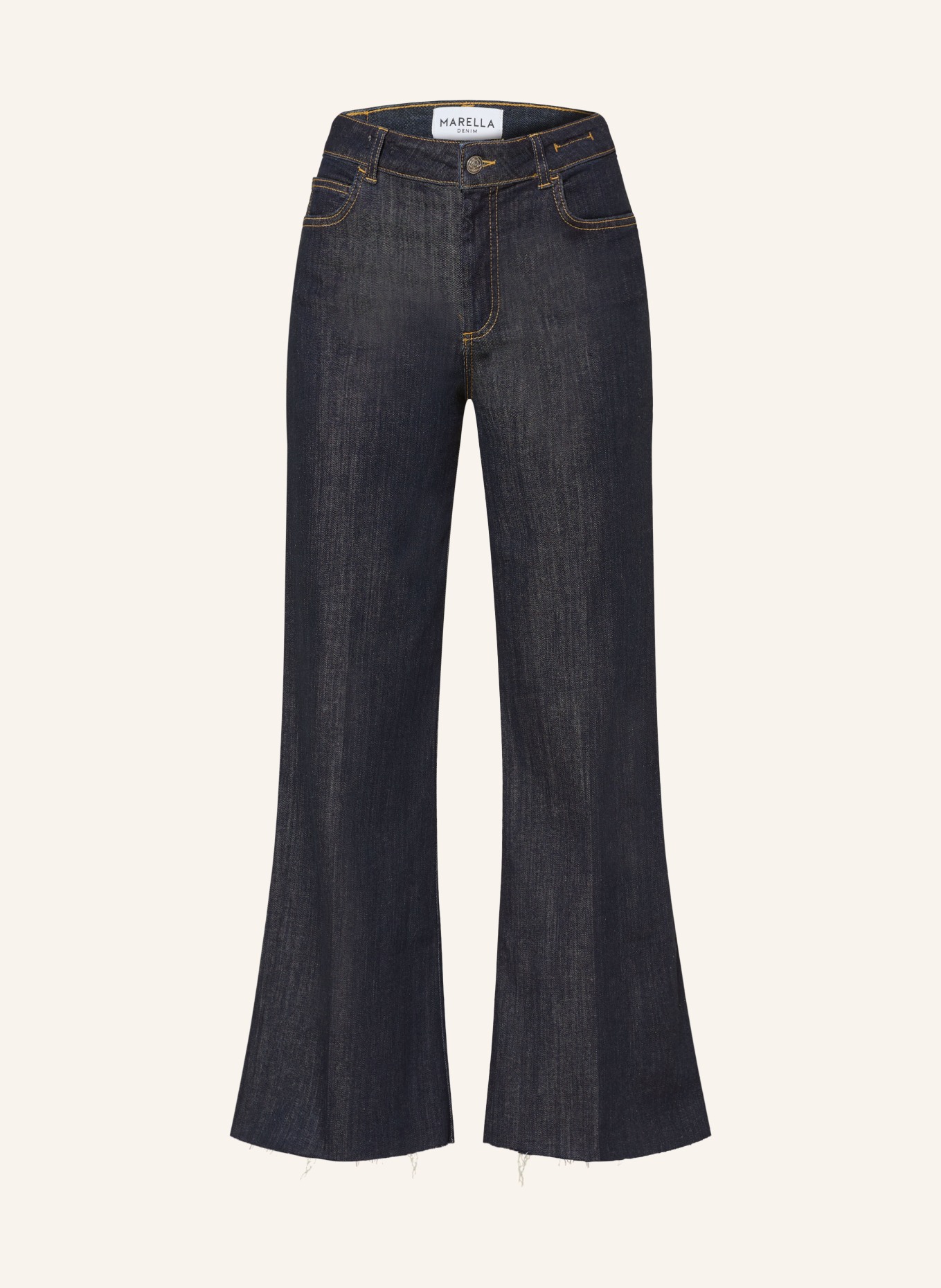 MARELLA Wide Leg Jeans MLSWLCROP: 003 cornflower