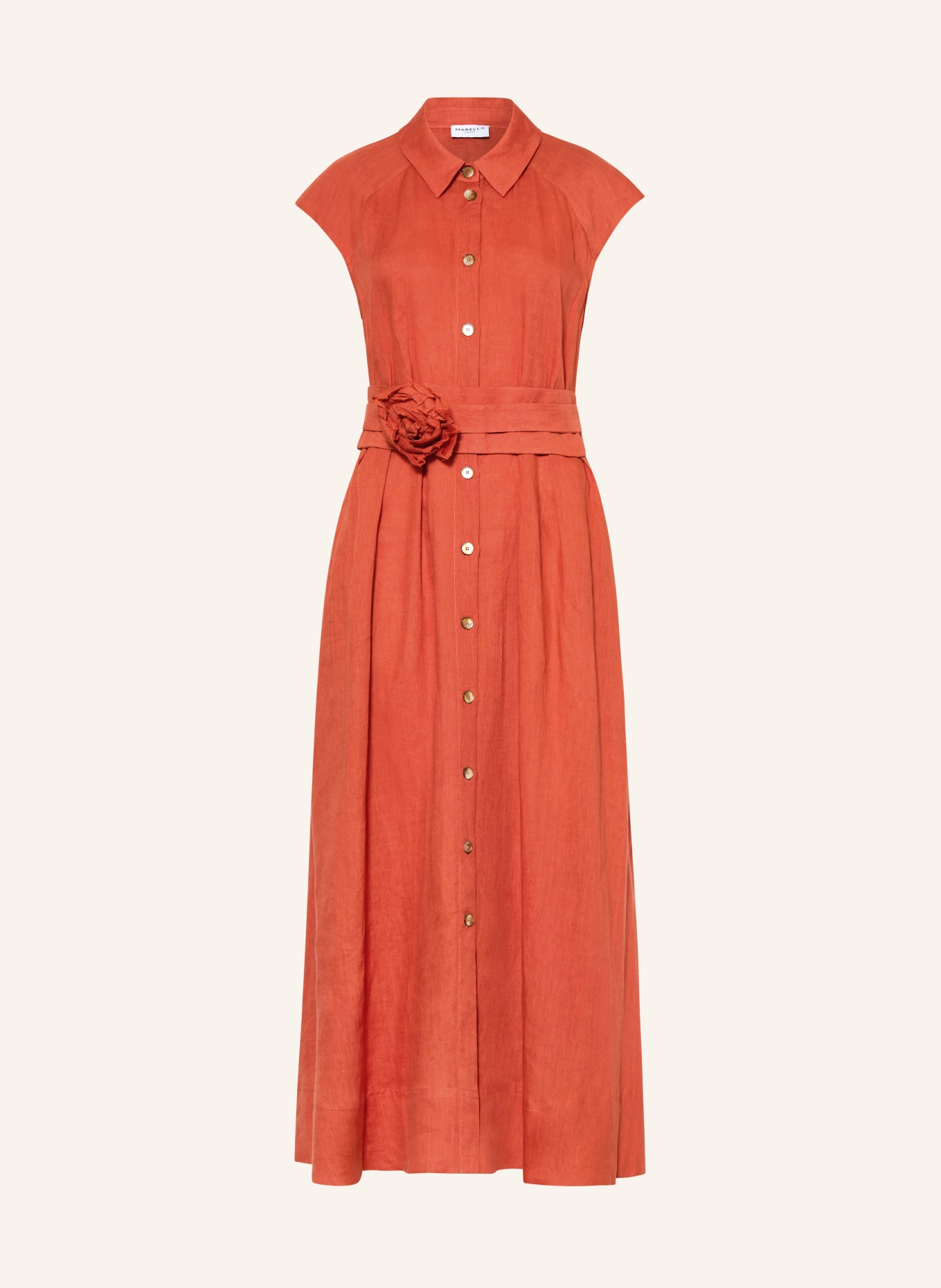 MARELLA Shirt dress MLSVENTO: DARK ORANGE