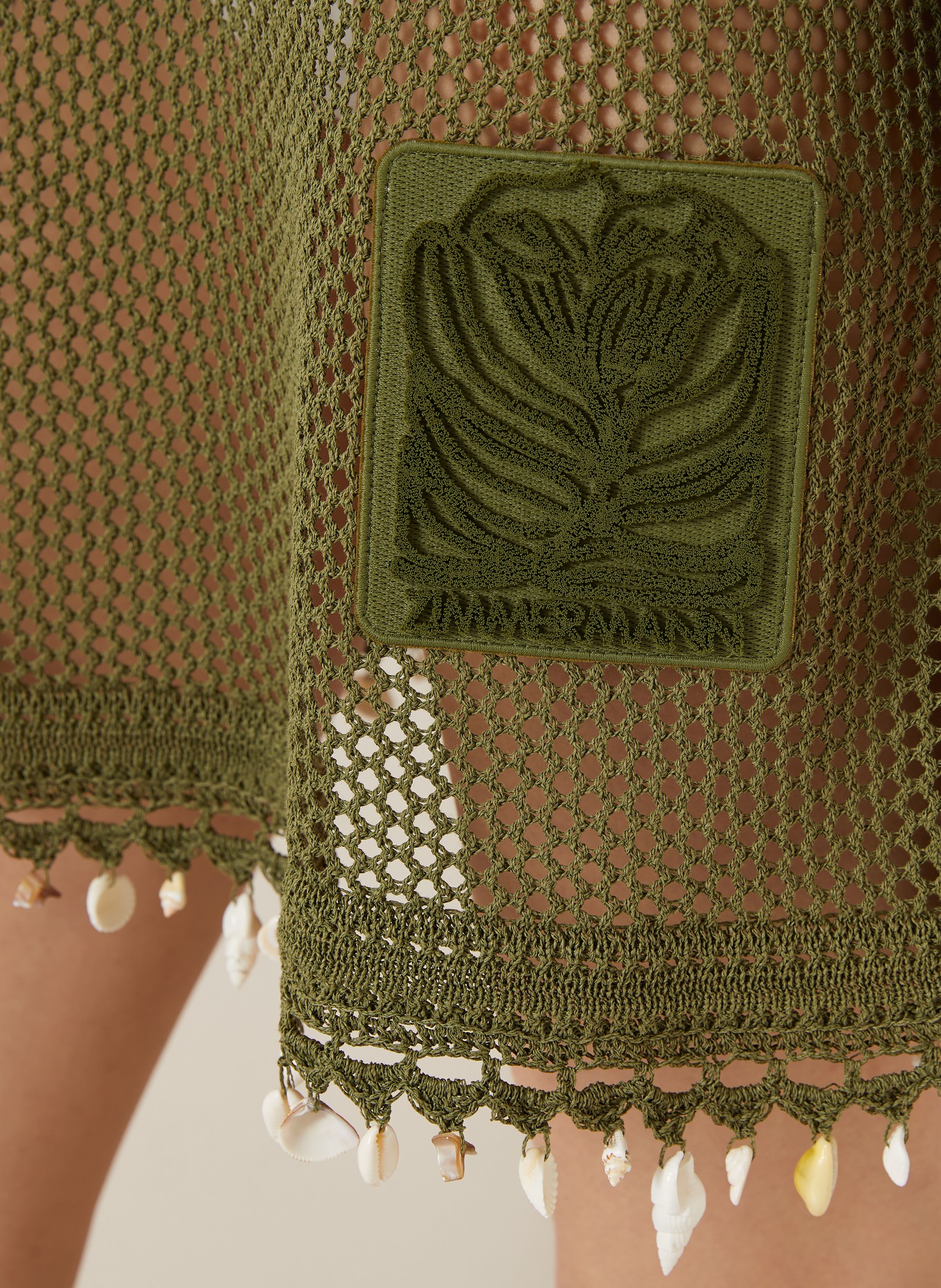 ZIMMERMANN Strandkleid WANDERLUST: OLIV