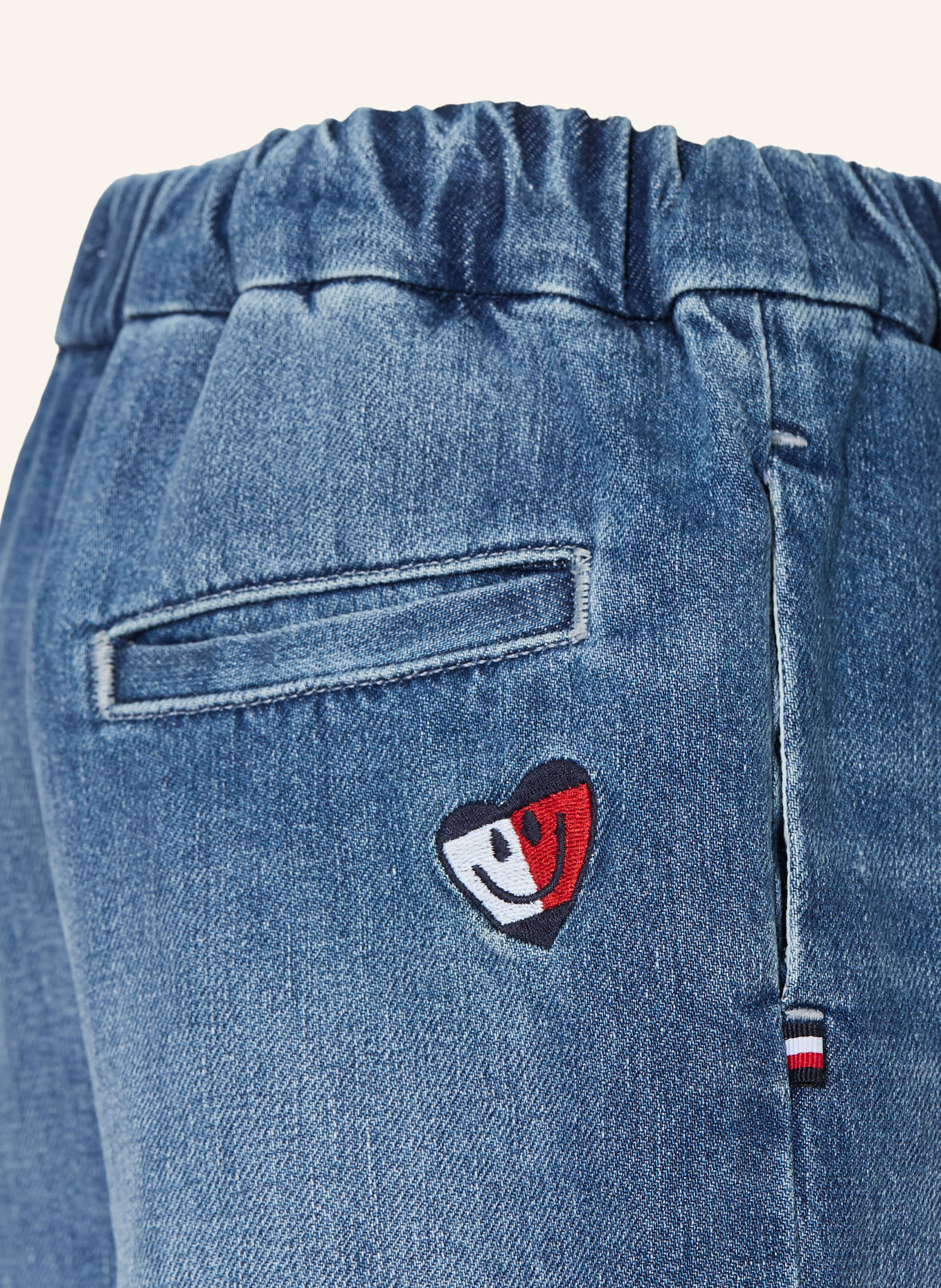 TOMMY HILFIGER Jupe-culotte en jean: 1BK Truebluedkdenim